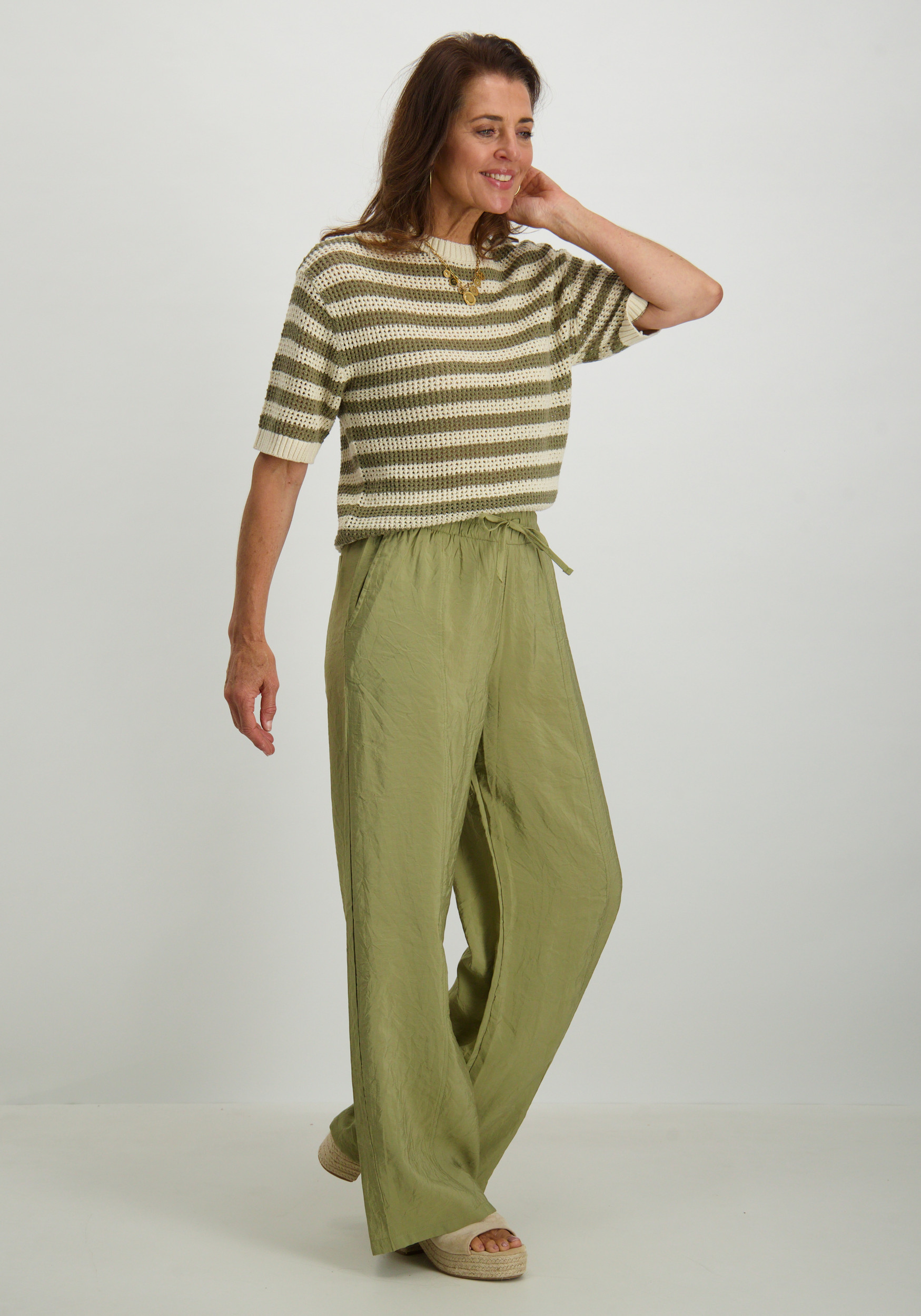 Zoso Broek Sporty 252Chloe Groen