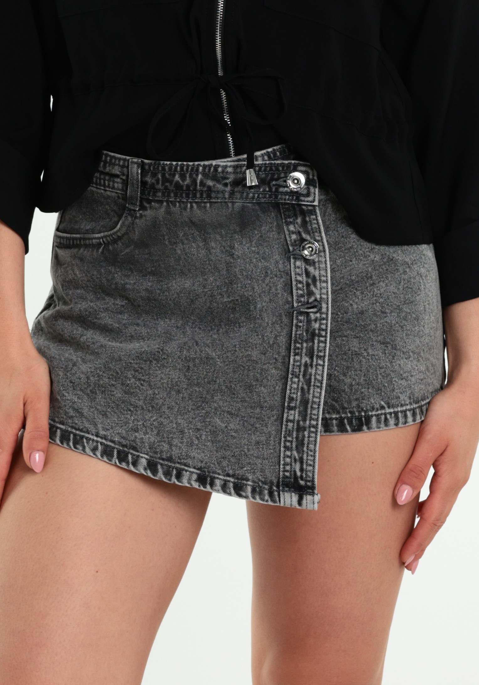ONLY Skort Lesly 15256608 Licht grijs