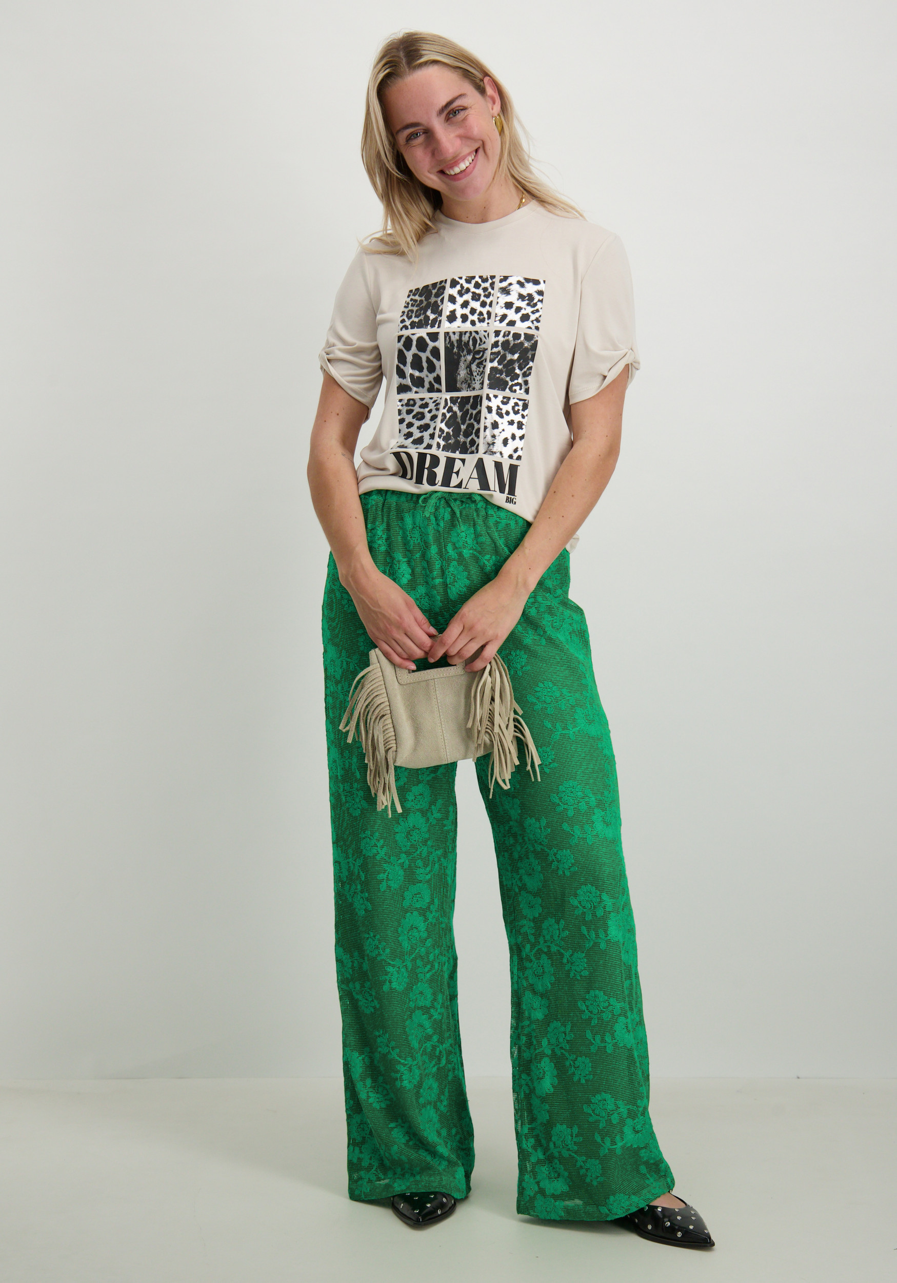 Only T-shirt Free 15349921 Beige