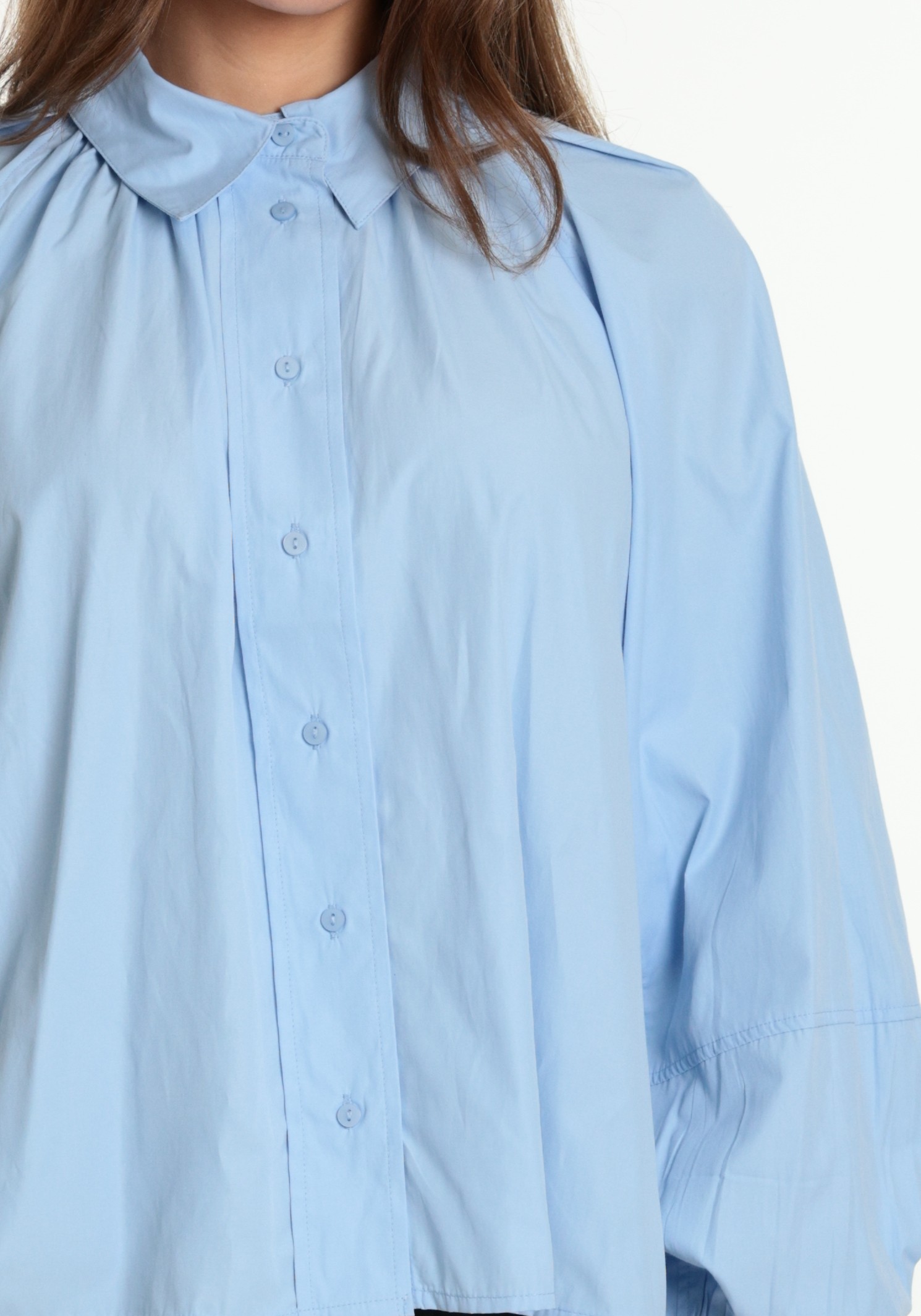 ONLY Blouse River 15370568 Blauw