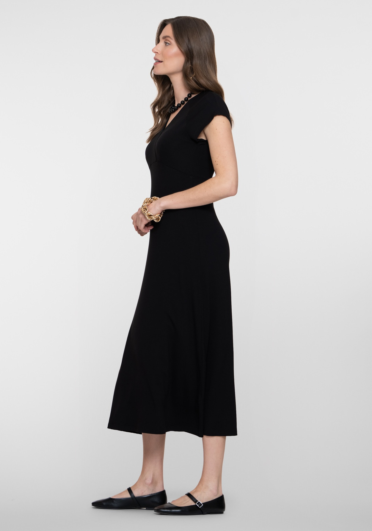Geisha Lange jurk 67427-60 JANE SOL Zwart