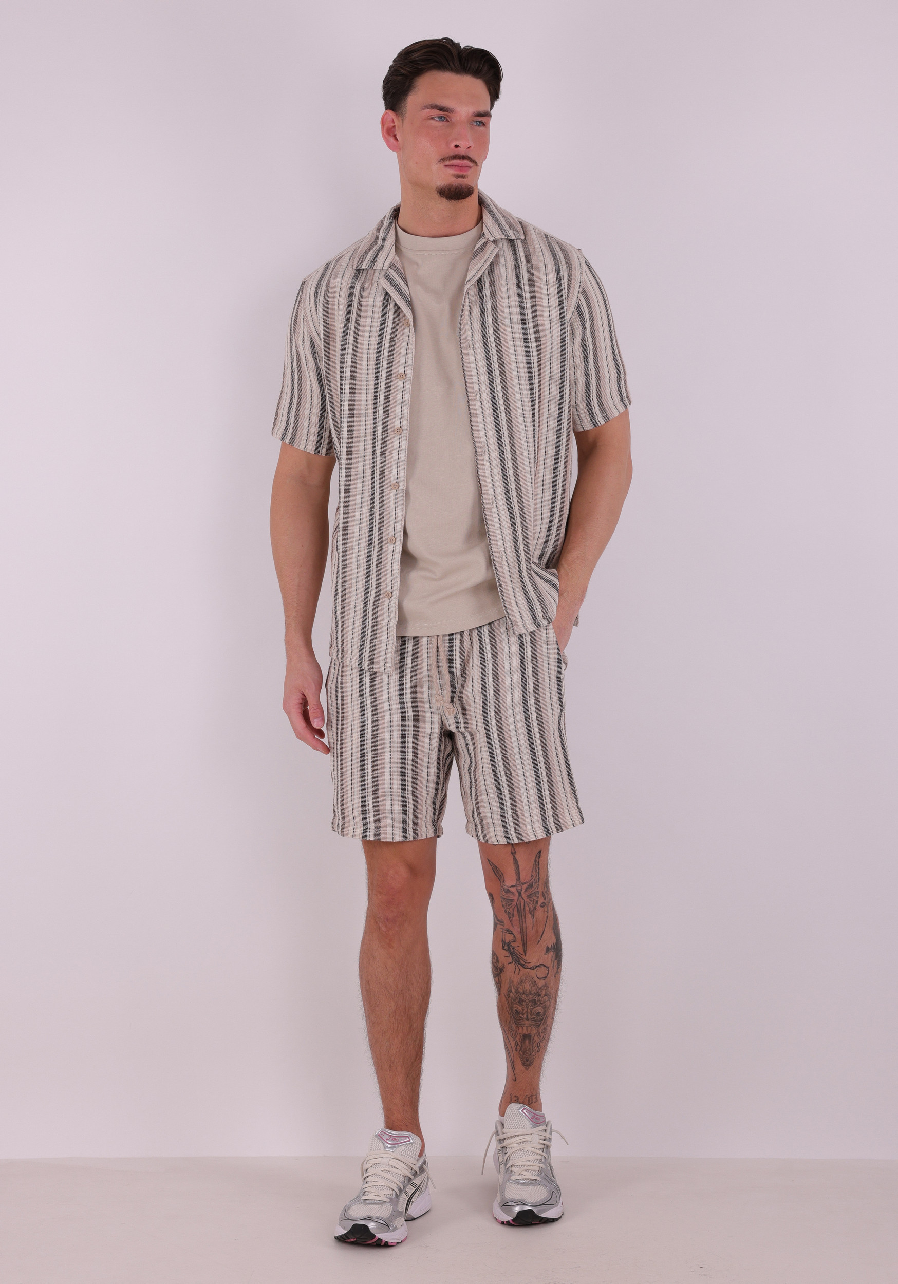 Malelions T-shirt Limone di capri MMC30026031 Taupe