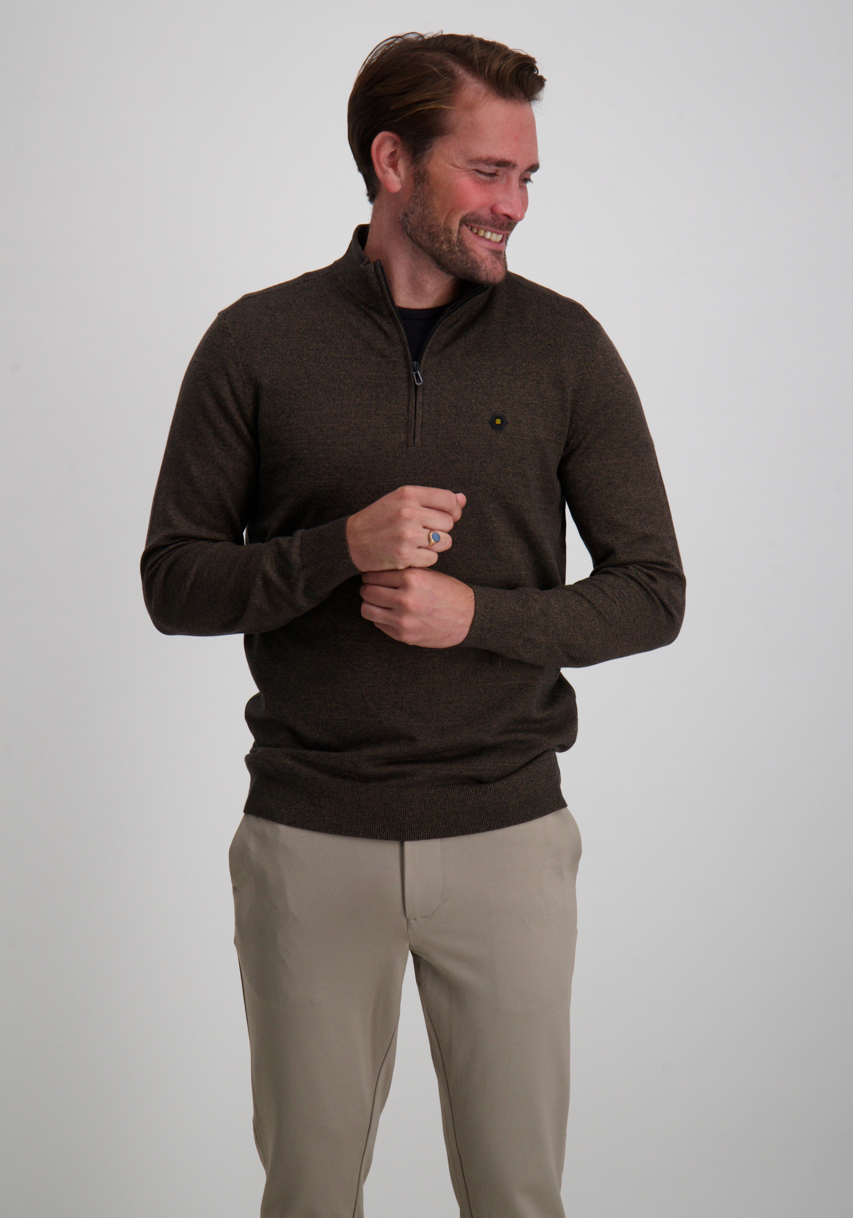 No Excess Trui 29210885SN Taupe