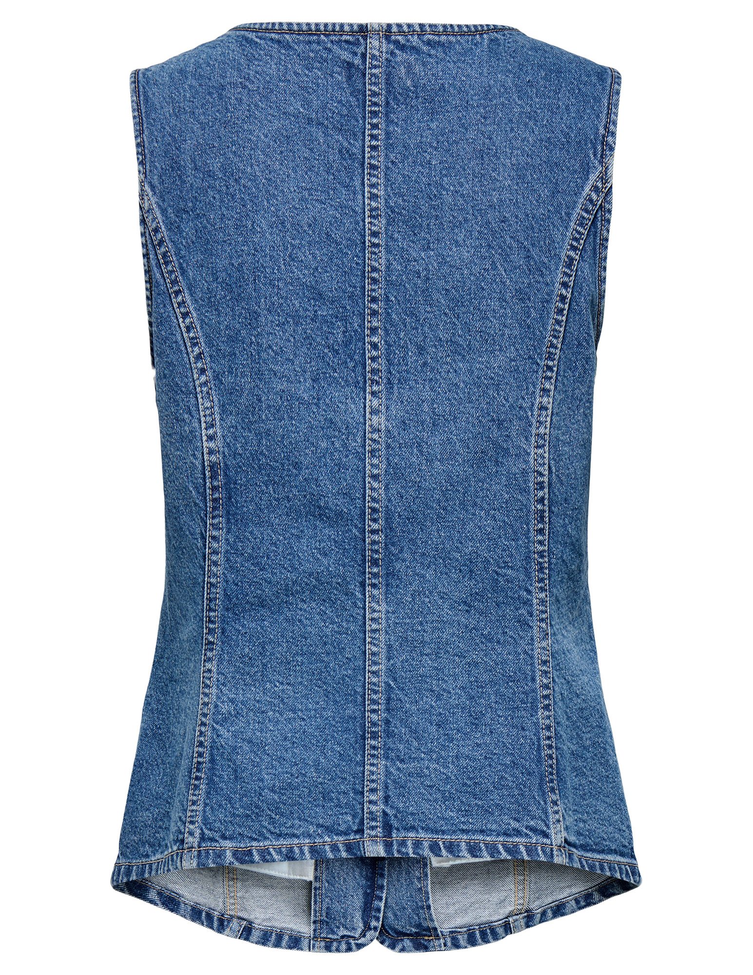 Only Gilet Giulina 15354753 Jeans blauw