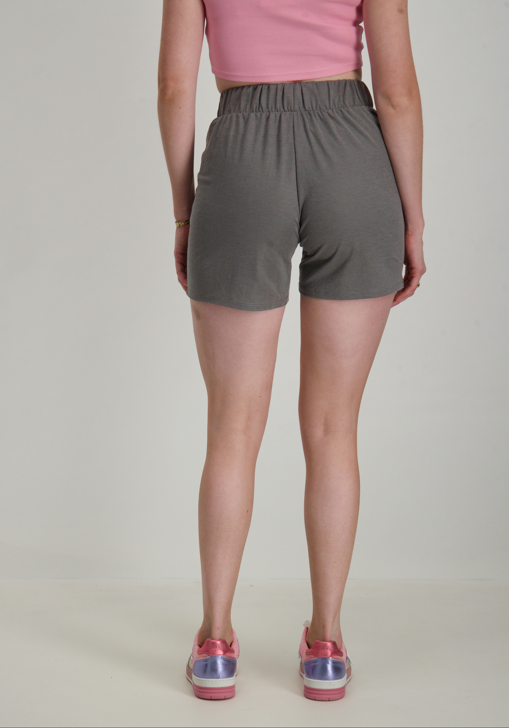 Jacqueline de jonge Korte broek Birdie geggo 15320995 Midden grijs