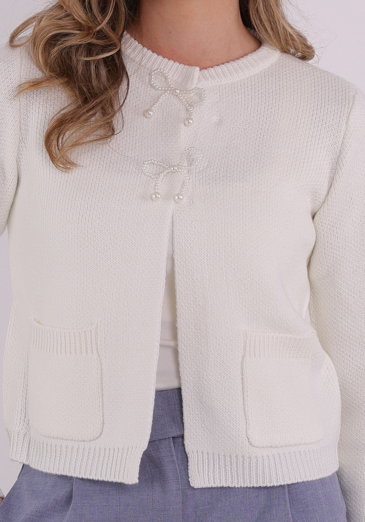 Kaffe Clothing Vest Bowie 10510901 Wit