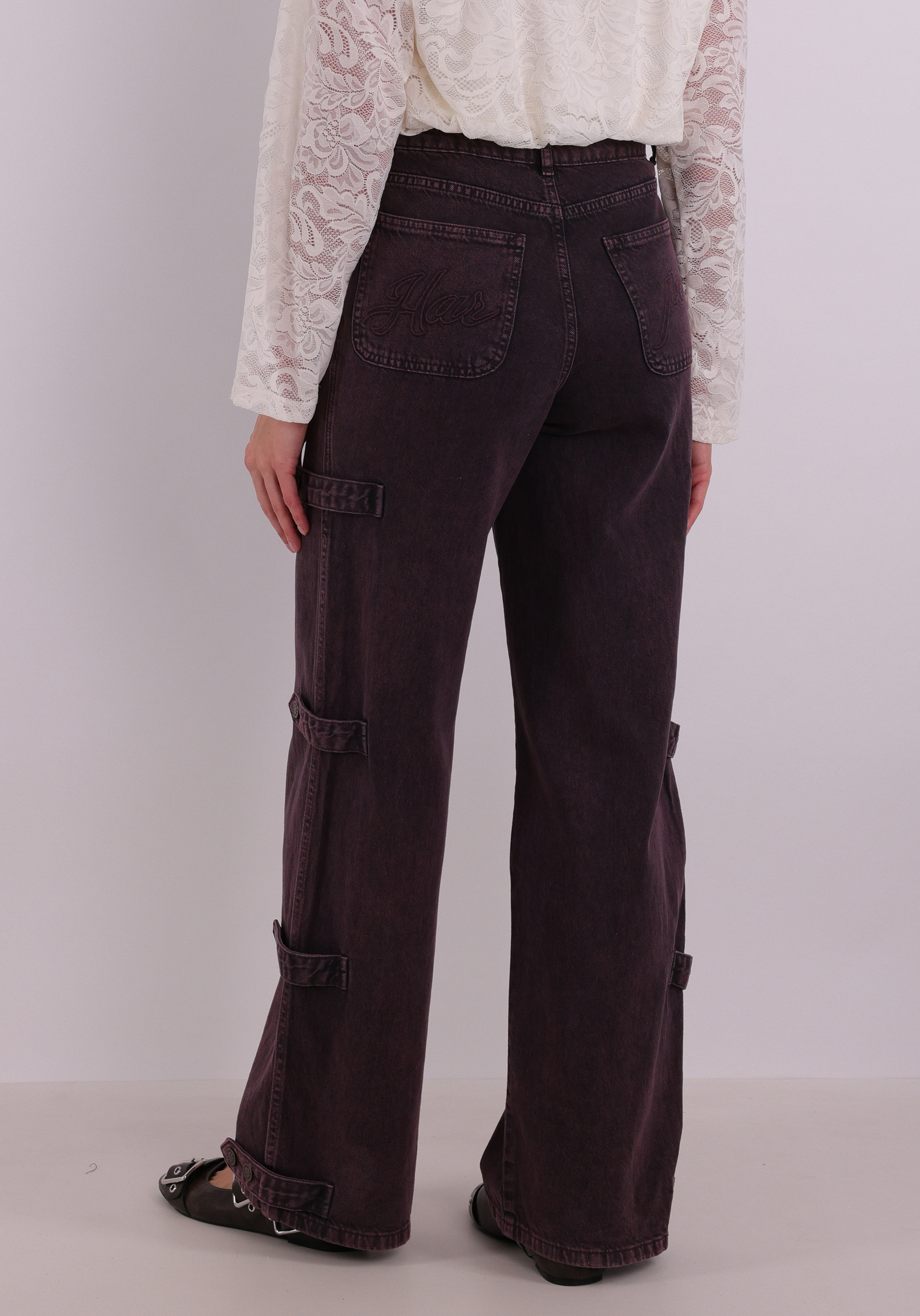 Harper & Yve Broek Bella SS6D100 Donker Paars