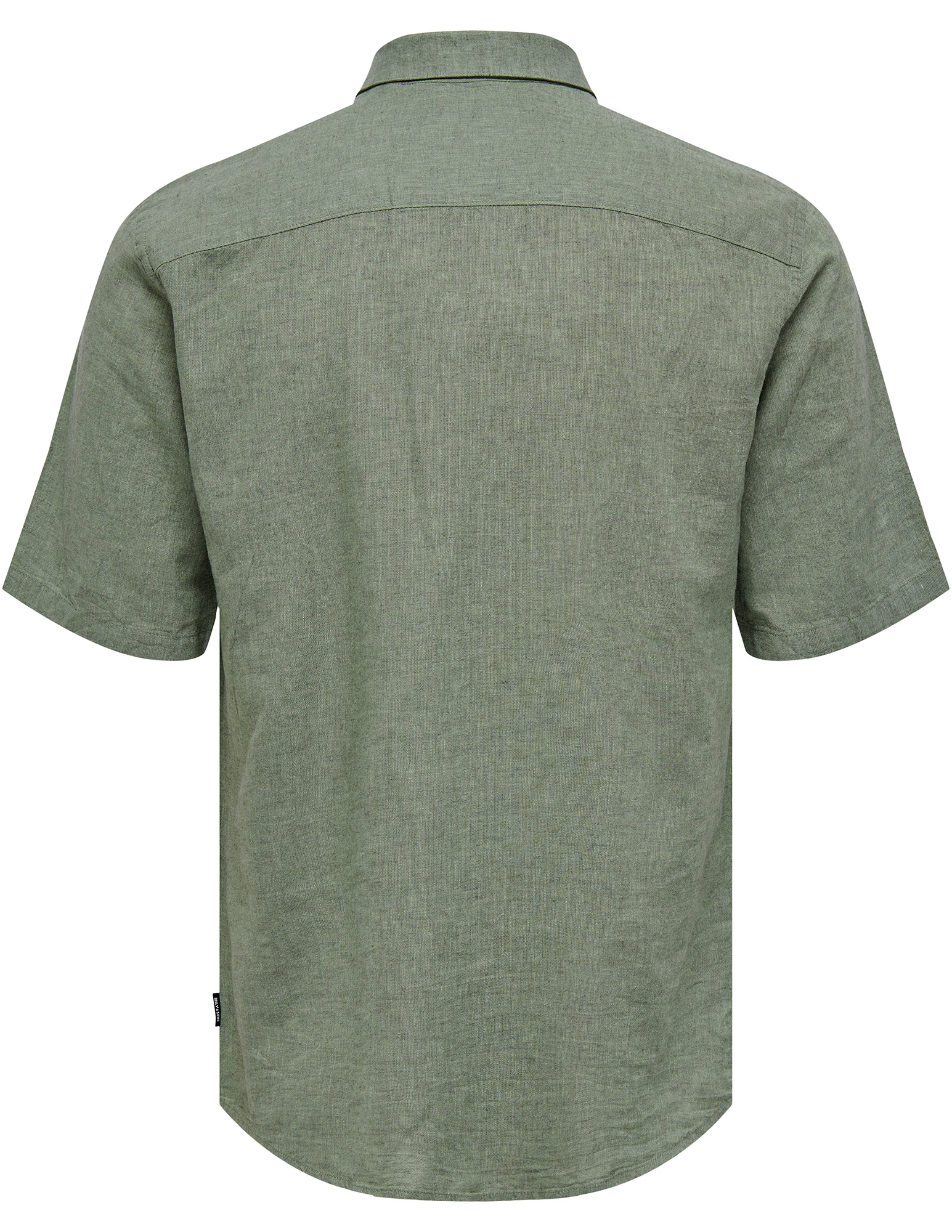 ONLY & SONS Overhemd Caiden 22009885 Midden groen