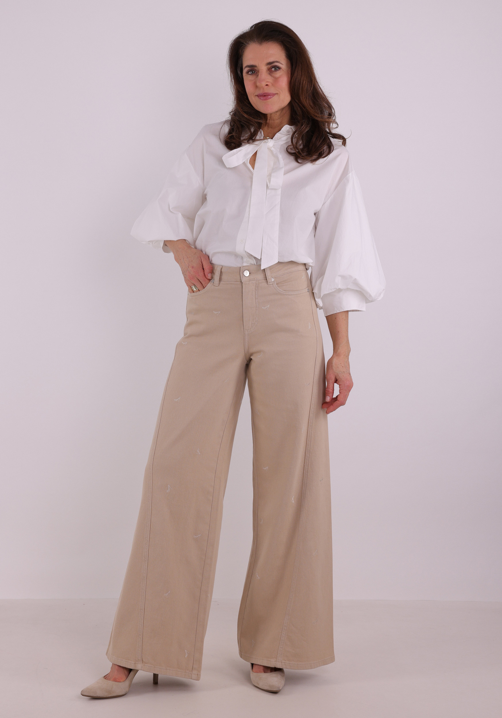 Jansen Amsterdam Jeans ISABEAU SS26 Beige