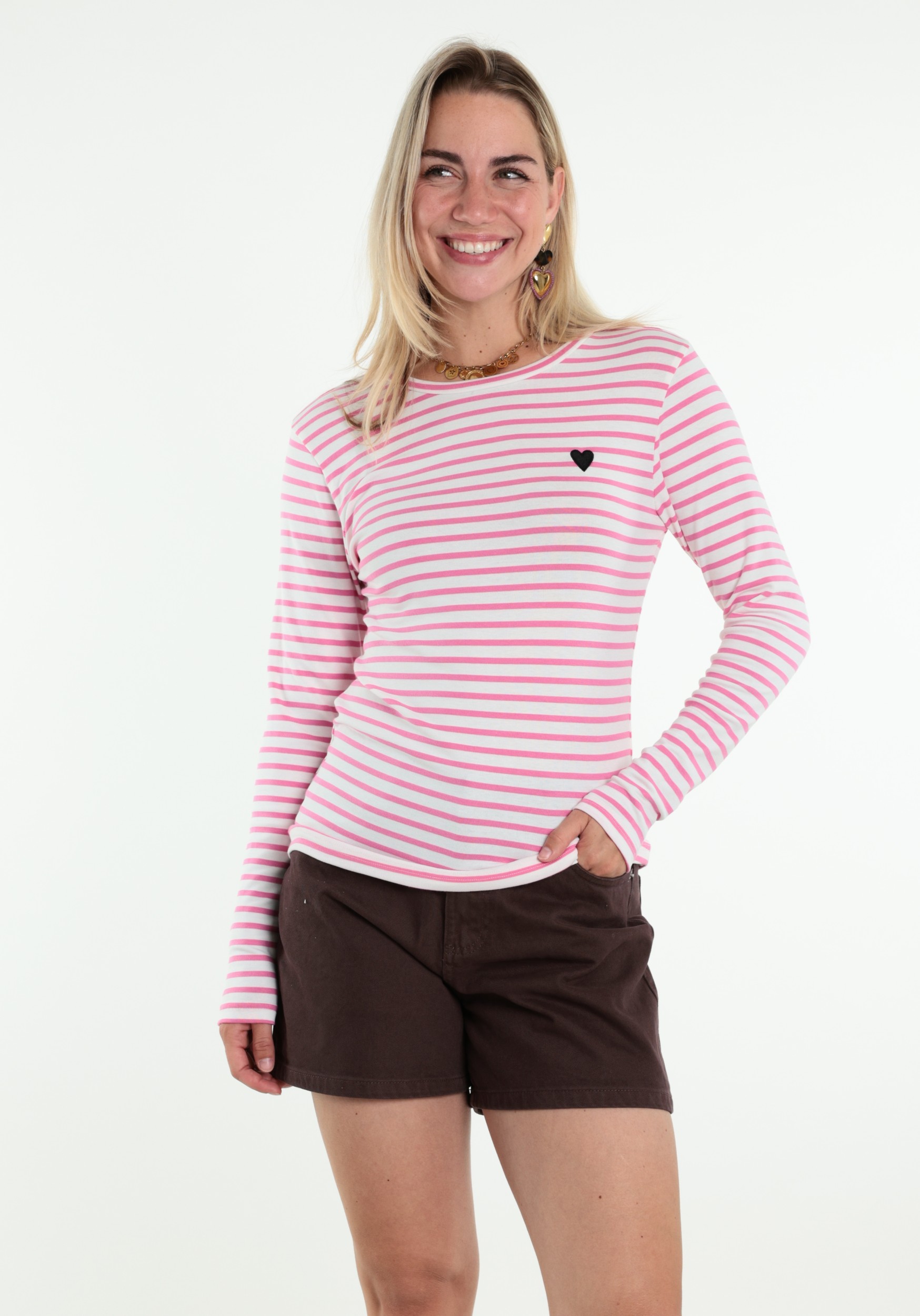 Kaffe Clothing T-shirt Liddy 10502821 Licht rose