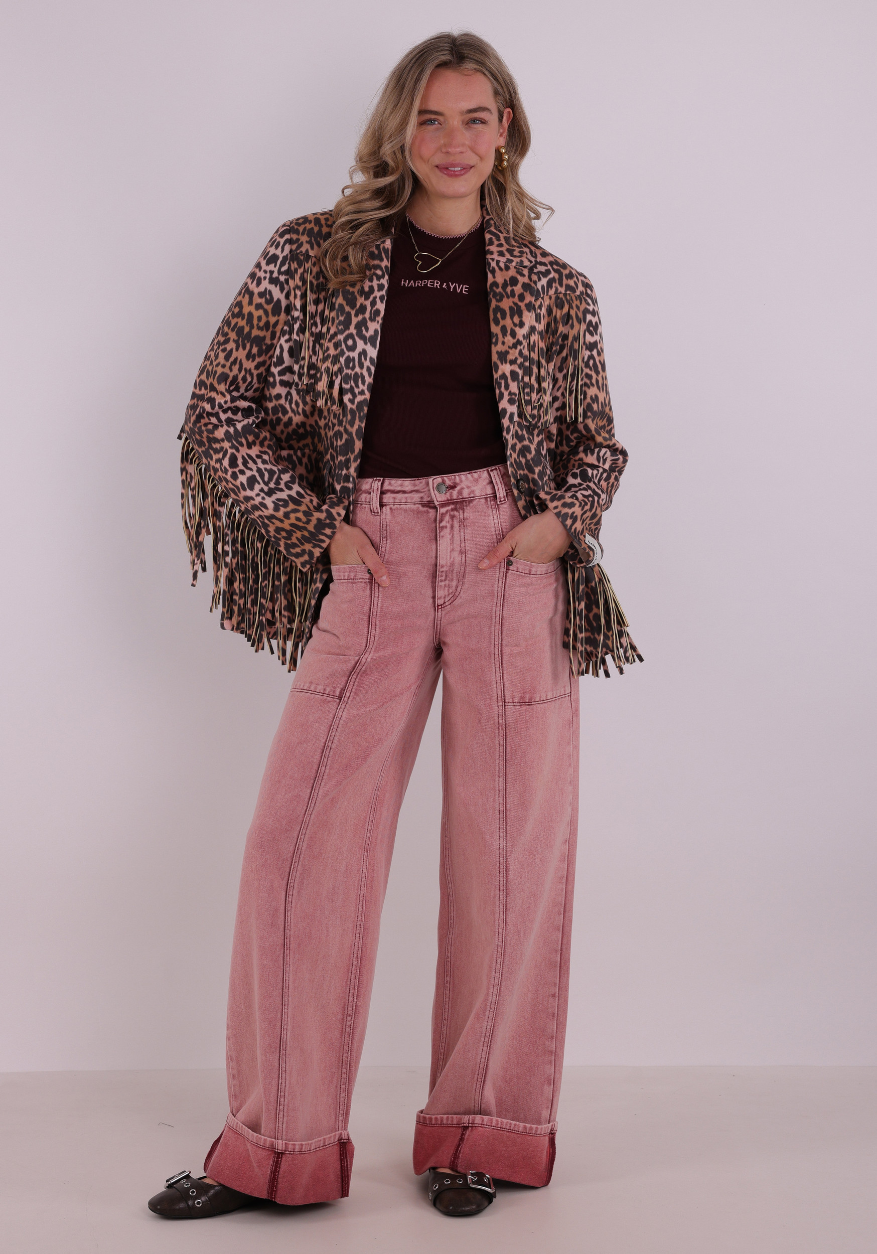 Harper & Yve Top Cammy SS6P408 Donker Paars