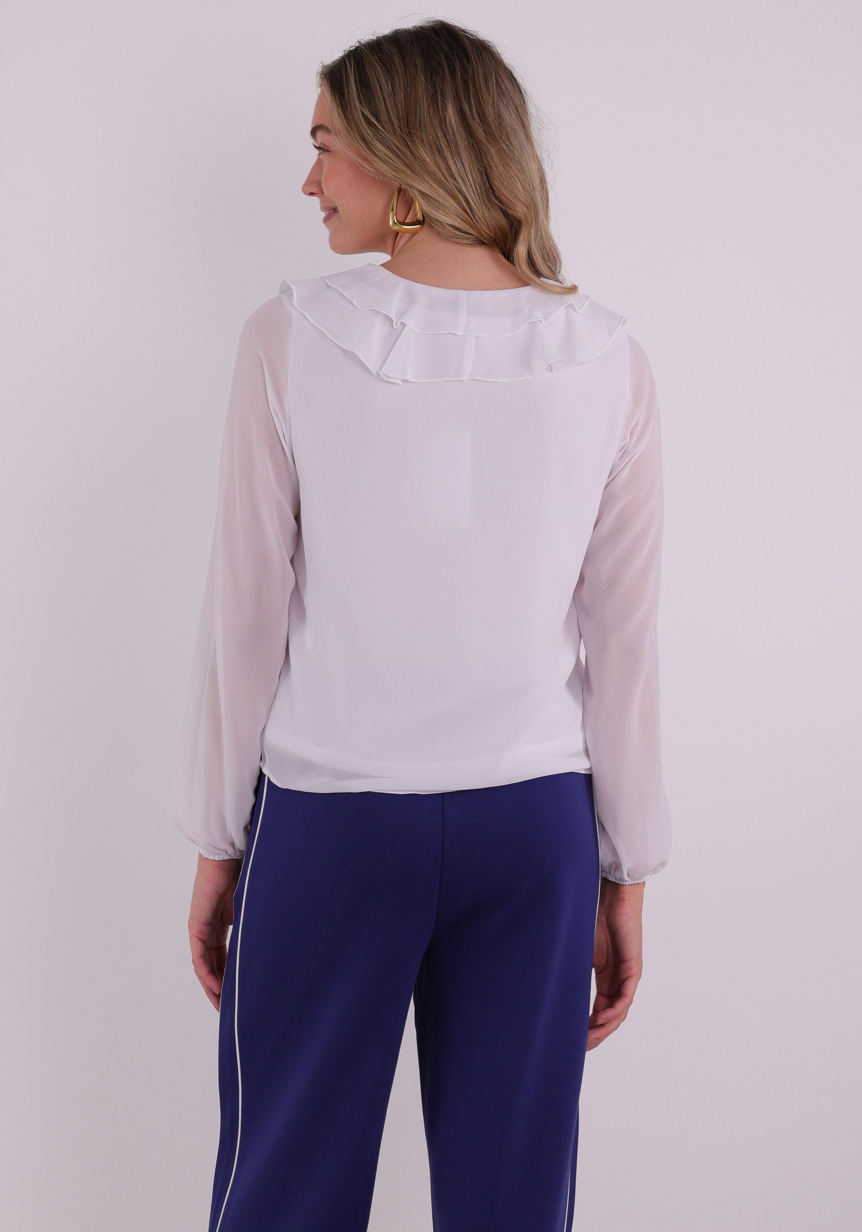 Vila Blouse Ane 14114604 Wit