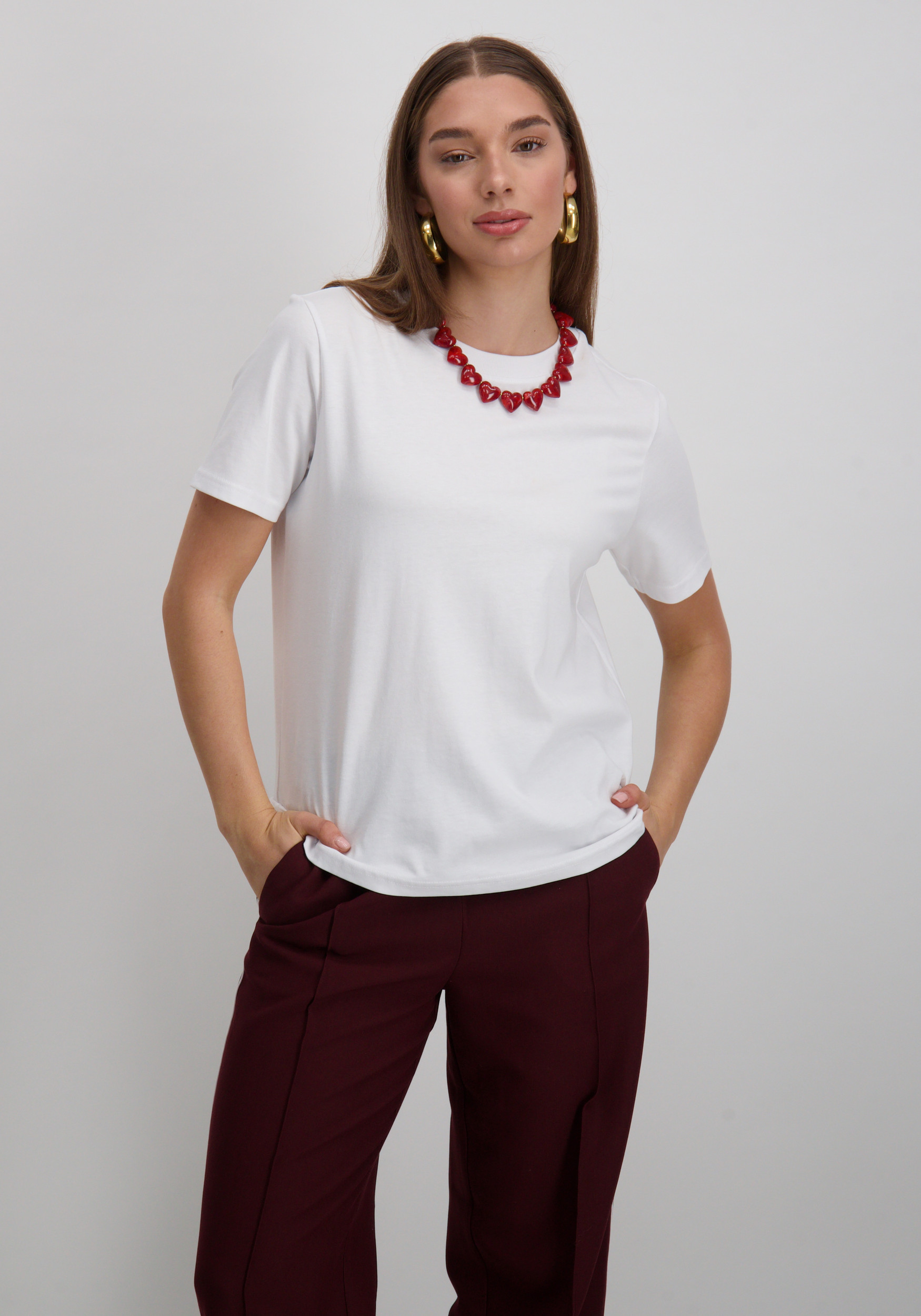 Only T-shirt Monja 15320892 Wit