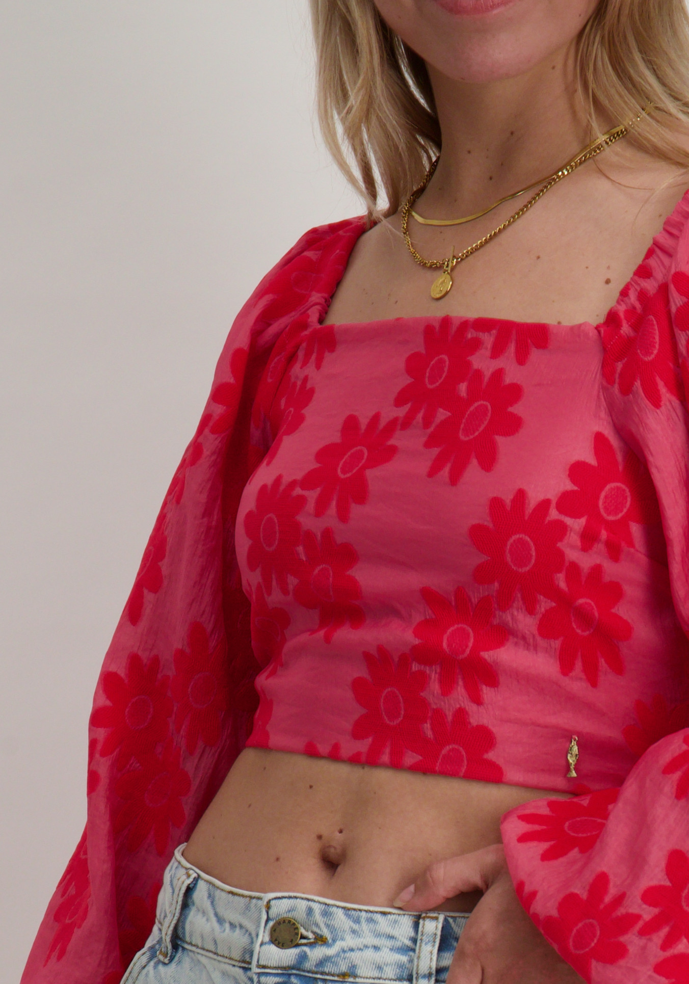 Harper & Yve Top Evi HS25J408 Roze