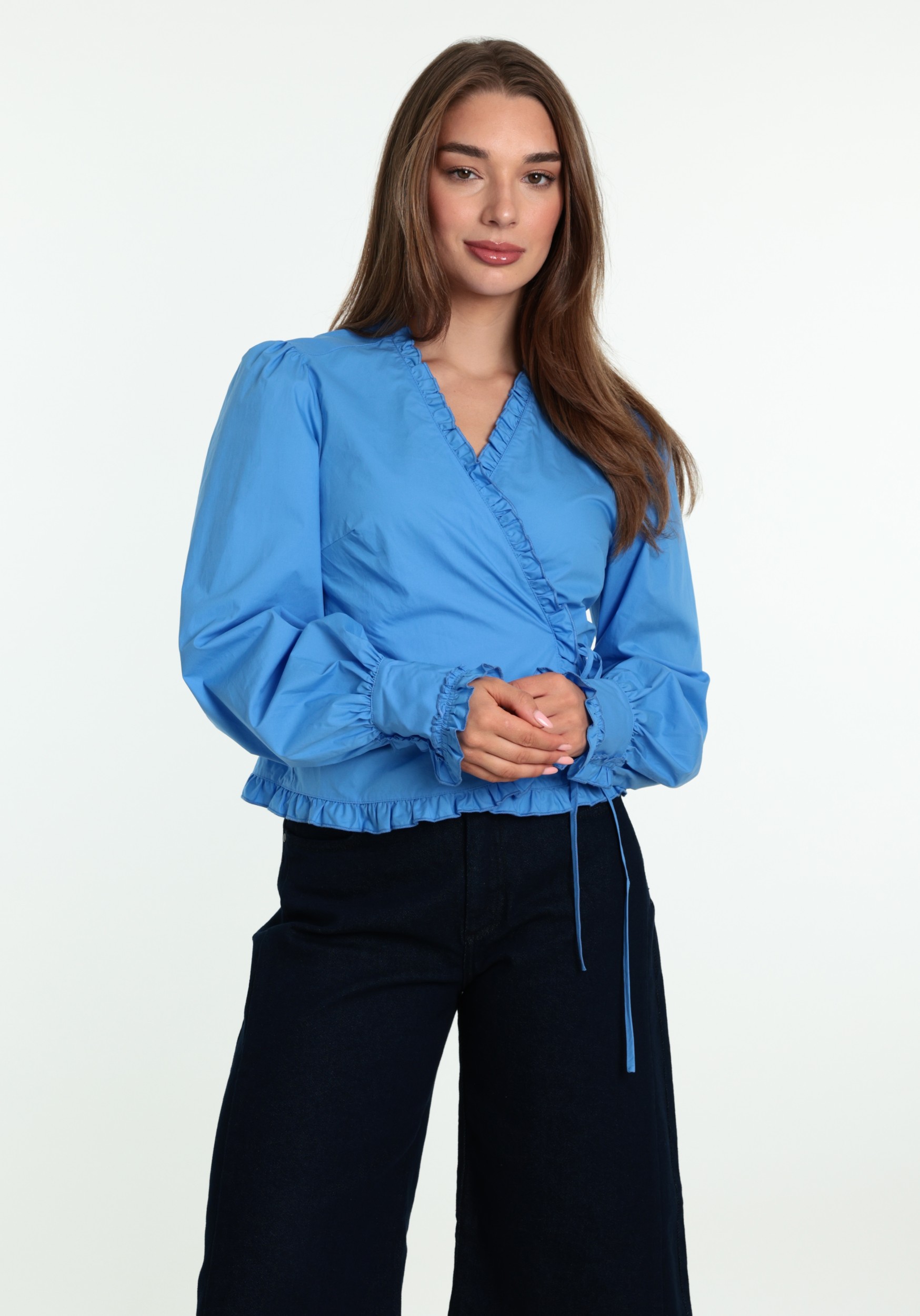 Harper & Yve Blouse Coby AW6P603 Licht blauw