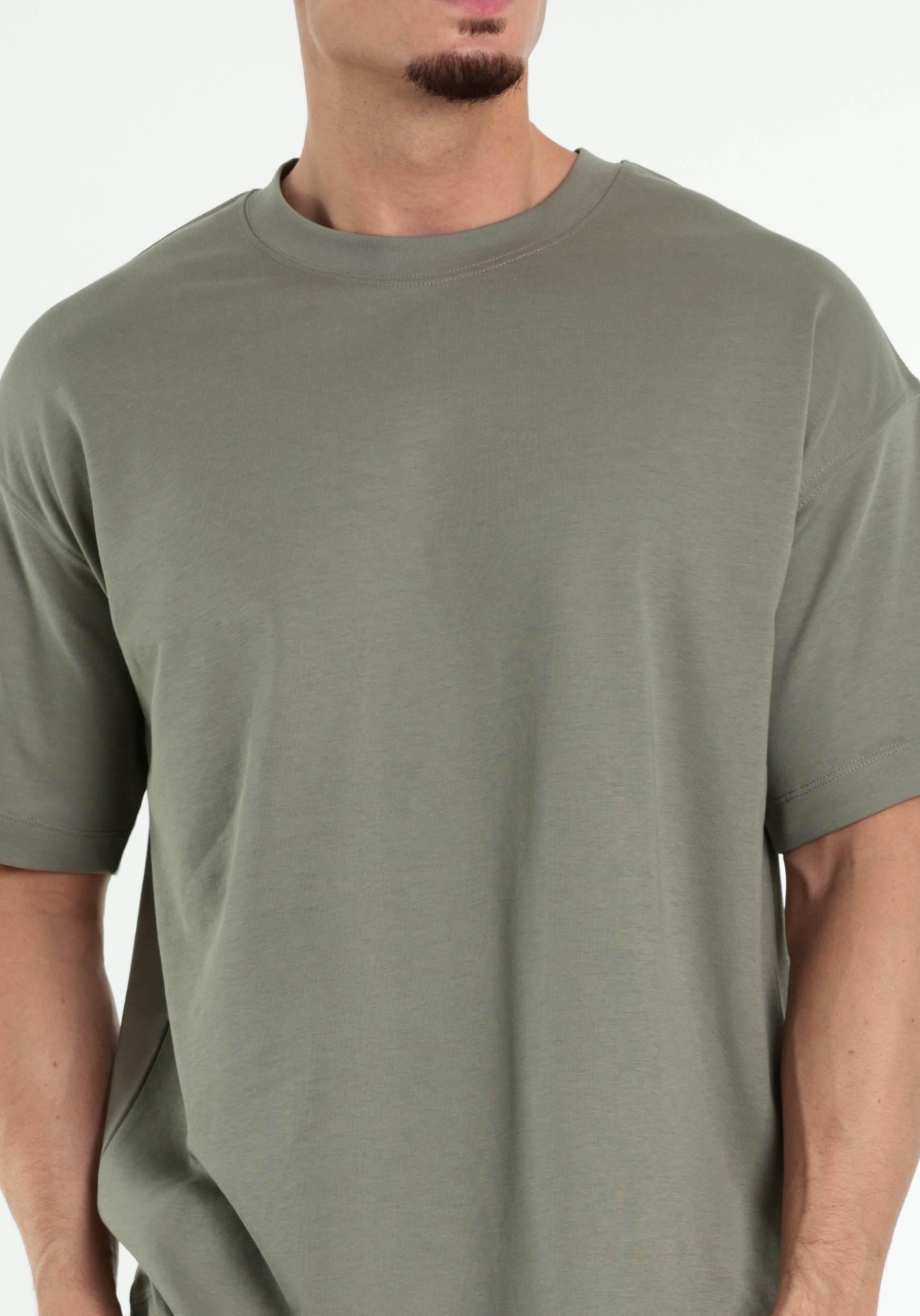 JACK & JONES T-shirt Barron 12298906 Midden groen