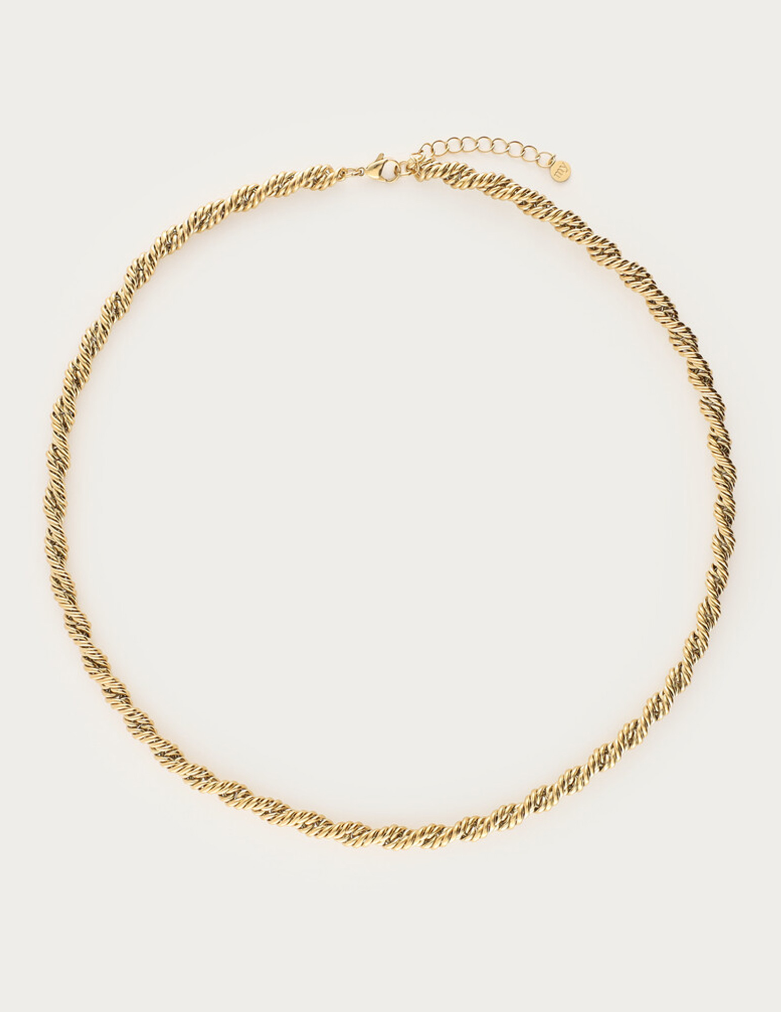 My Jewellery Bold ketting gedraaid groot MJ14160 Goud