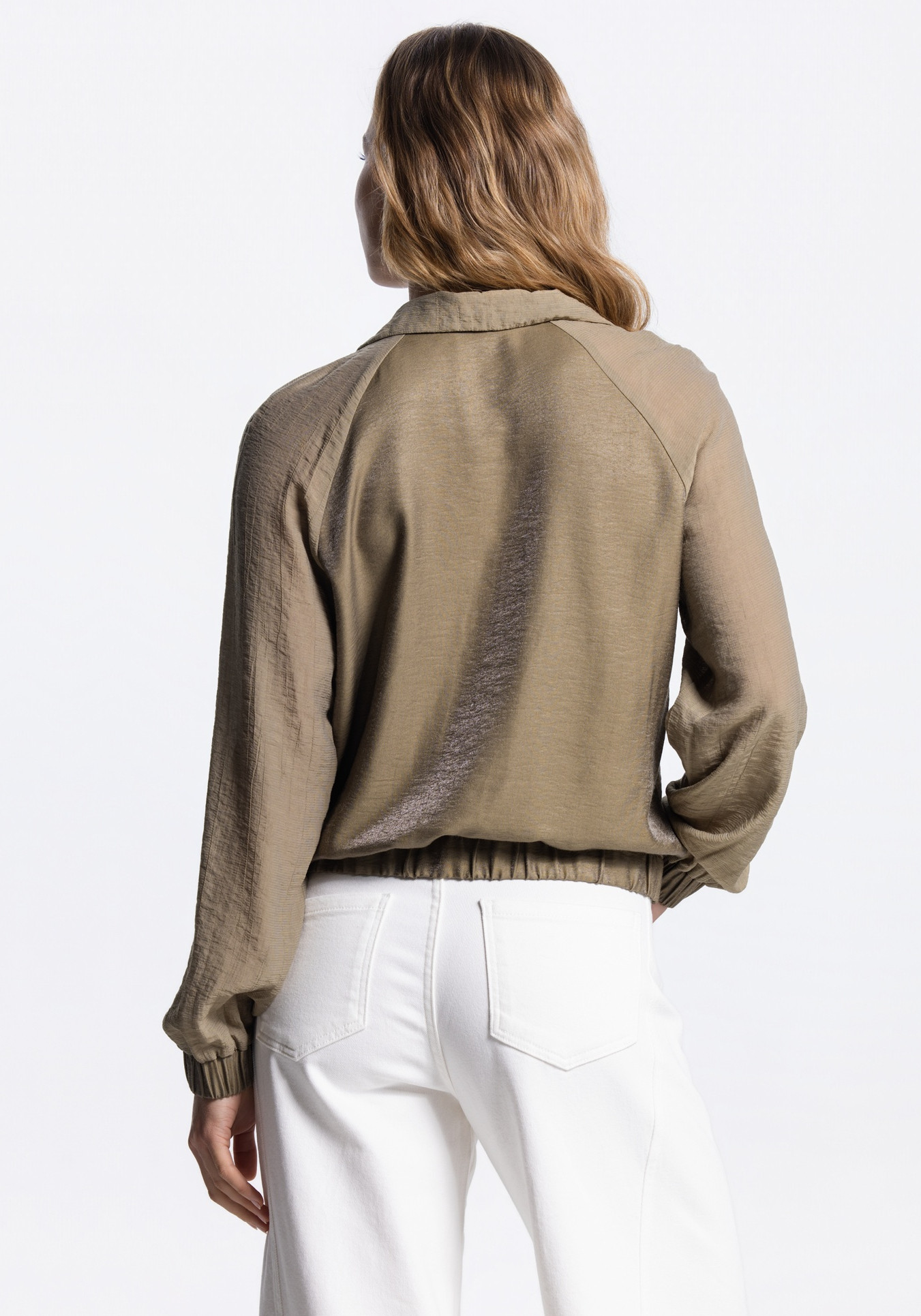 Jansen Amsterdam Bomberjack OLLIE SS26 Leger Groen