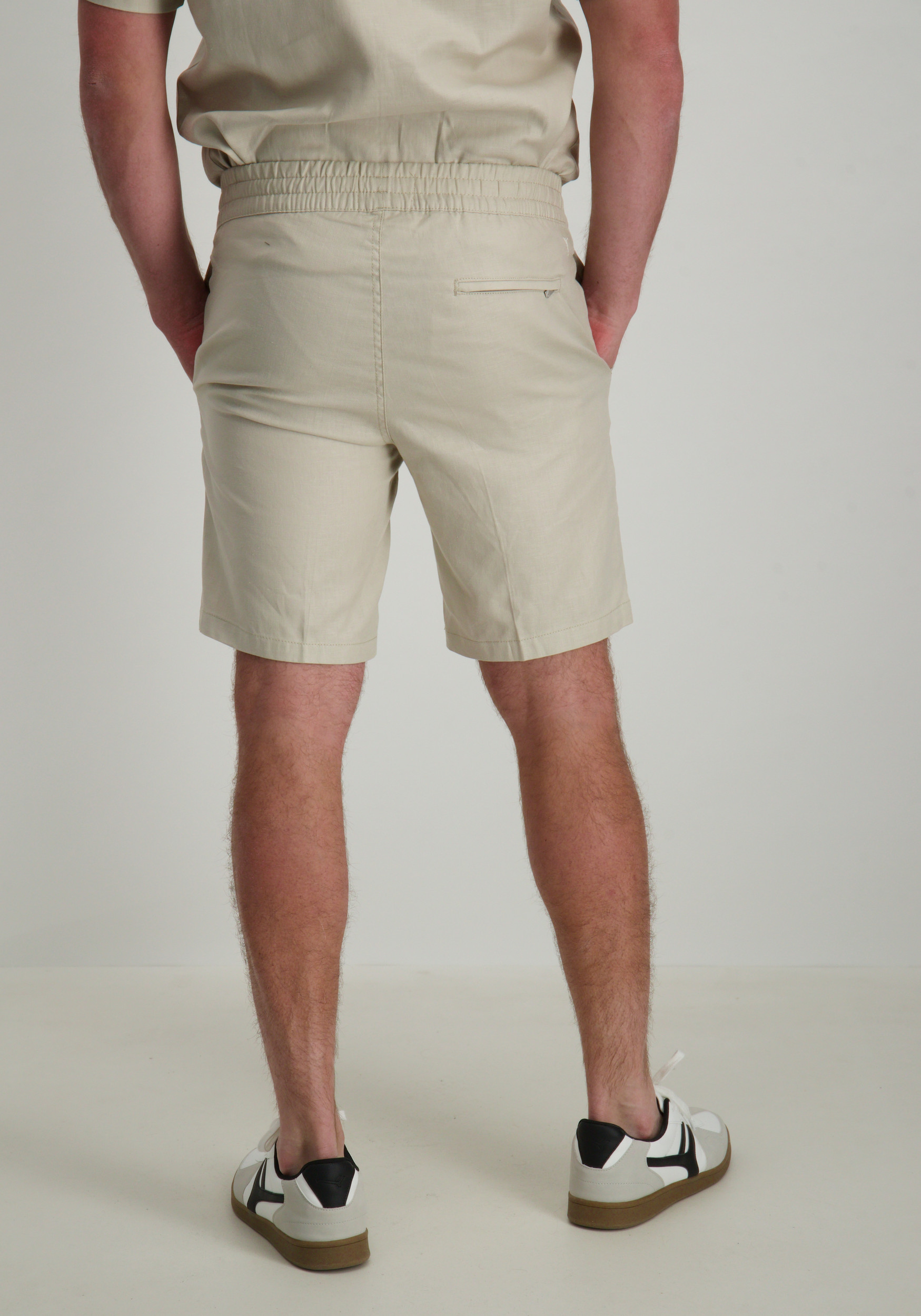 Pure White Korte broek 25010503 Beige