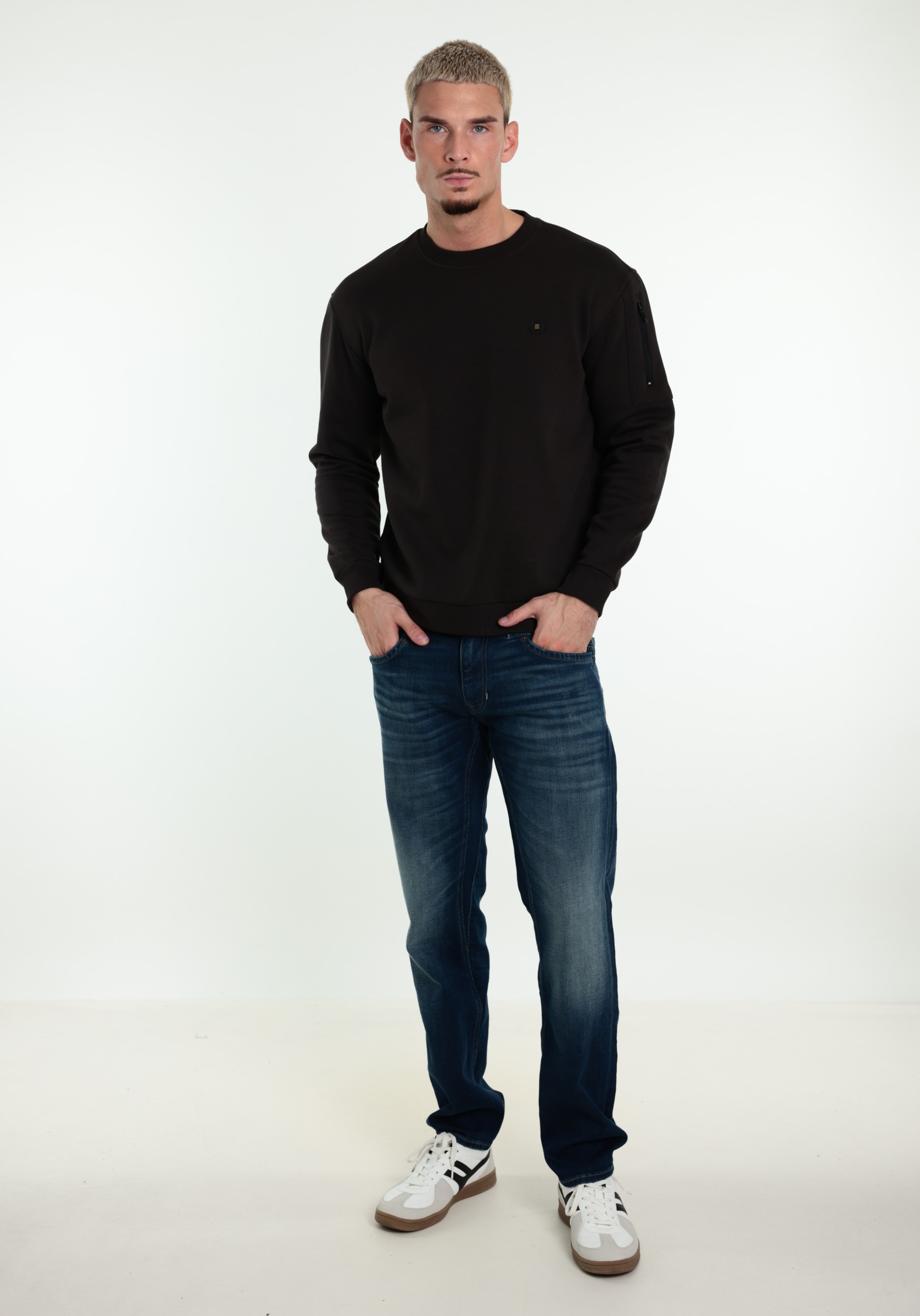 No Excess Sweater 33130857 Donker bruin