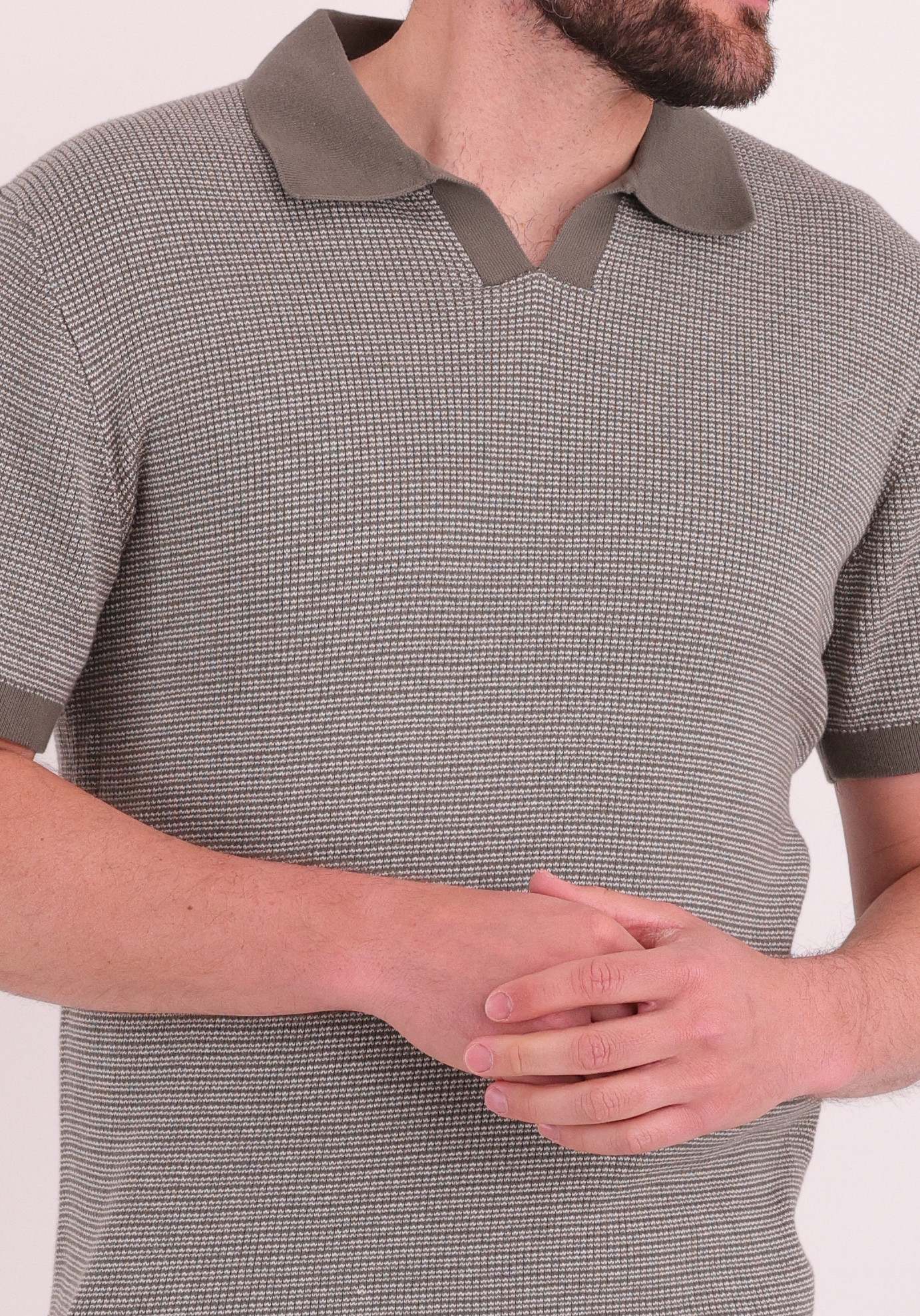 JACK & JONES Polo Hudson 12297988 Midden groen