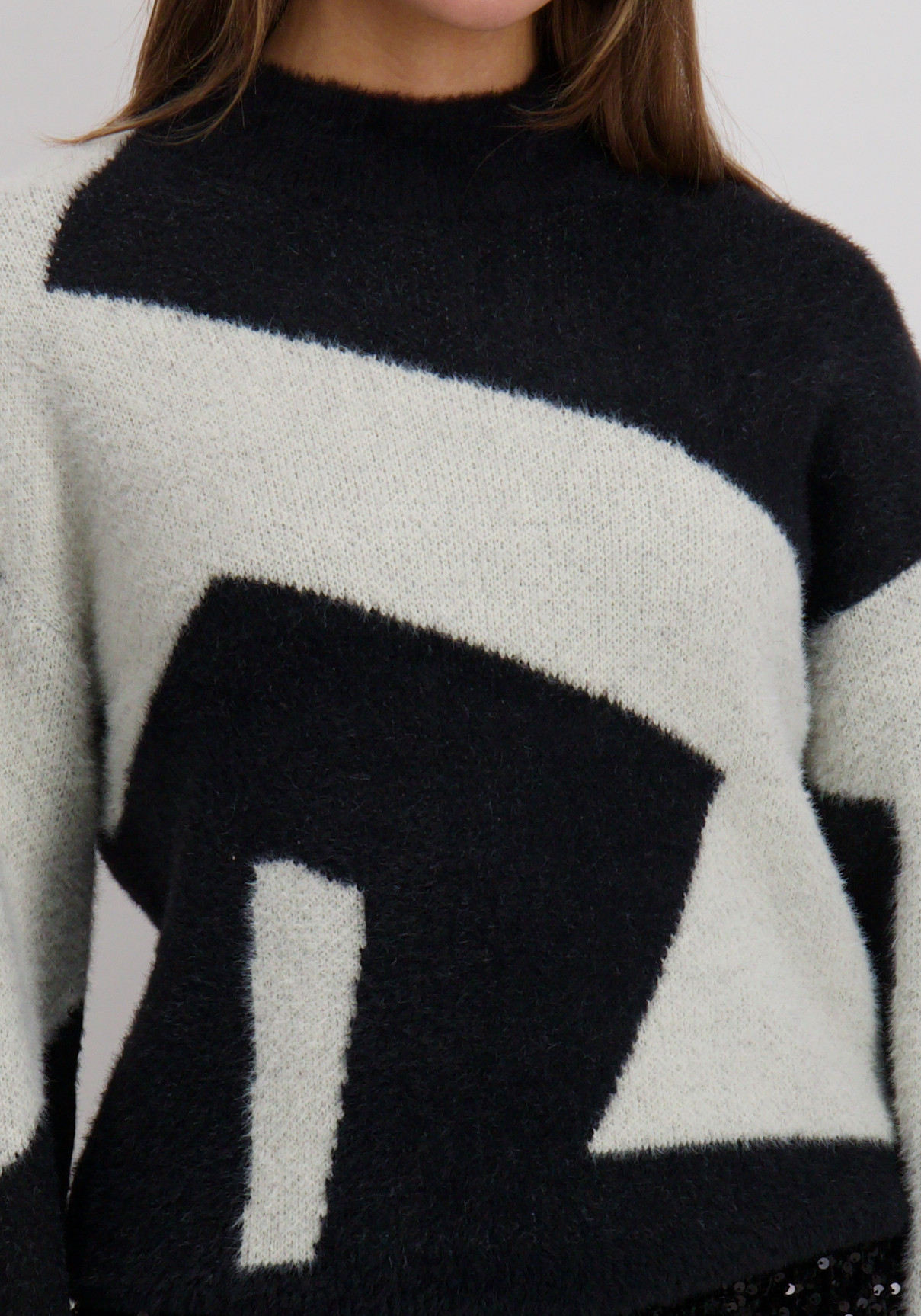 Vila Trui Grace 14096121 Zwart/Wit