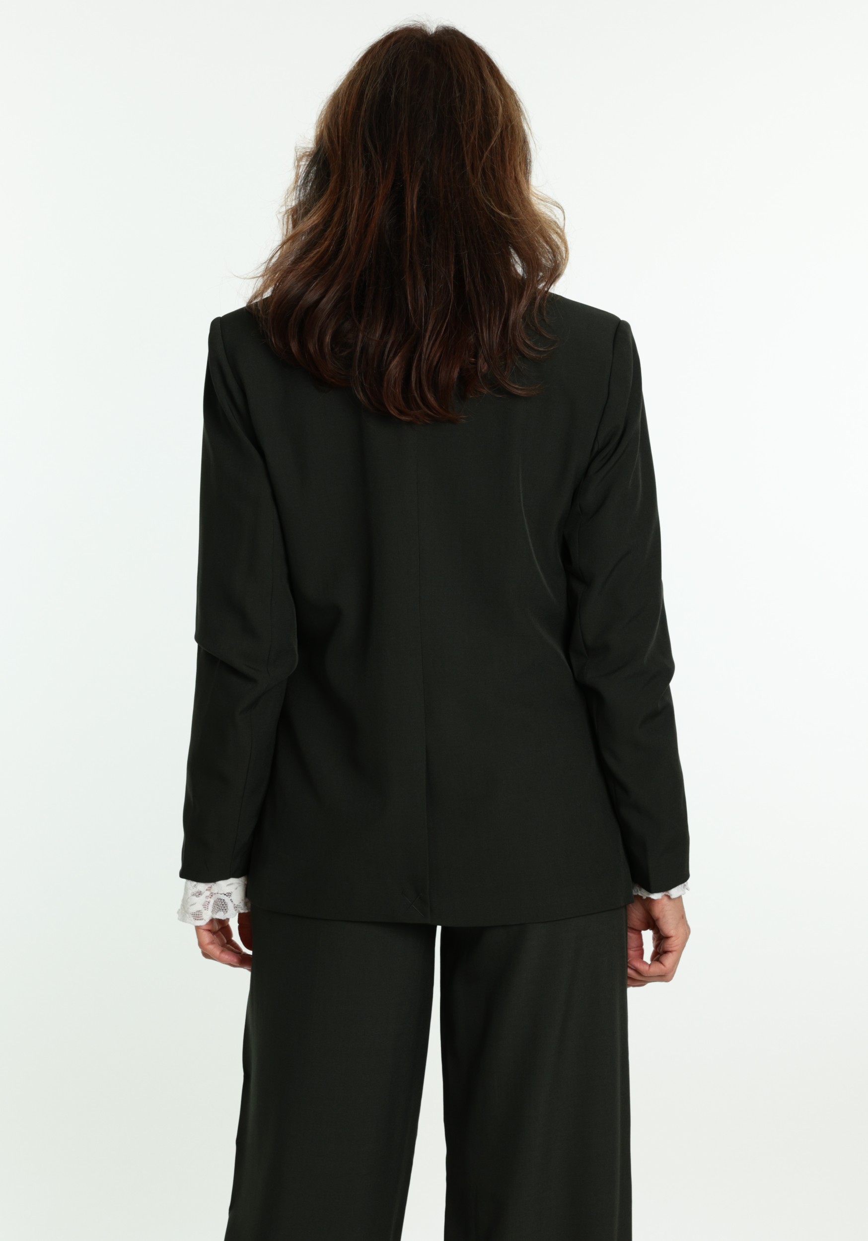 Ichi Blazer Fava 20125676 Donker groen
