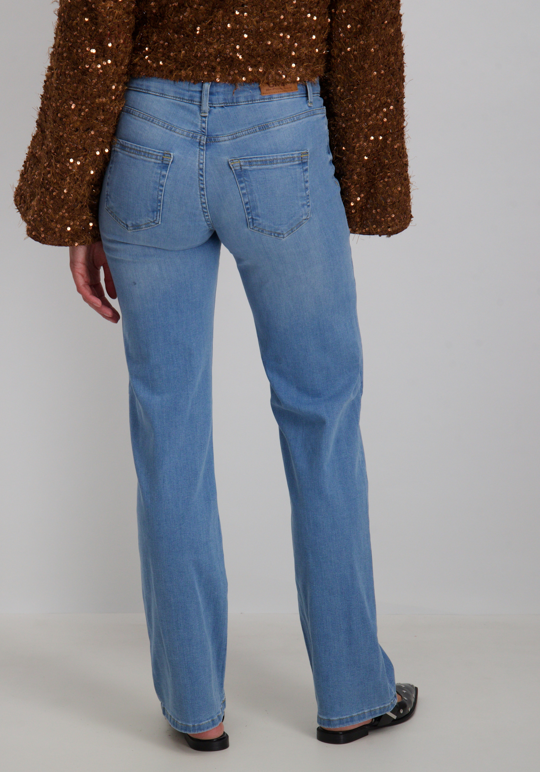 Only Jeans Blush straight 15337794 Licht blauw