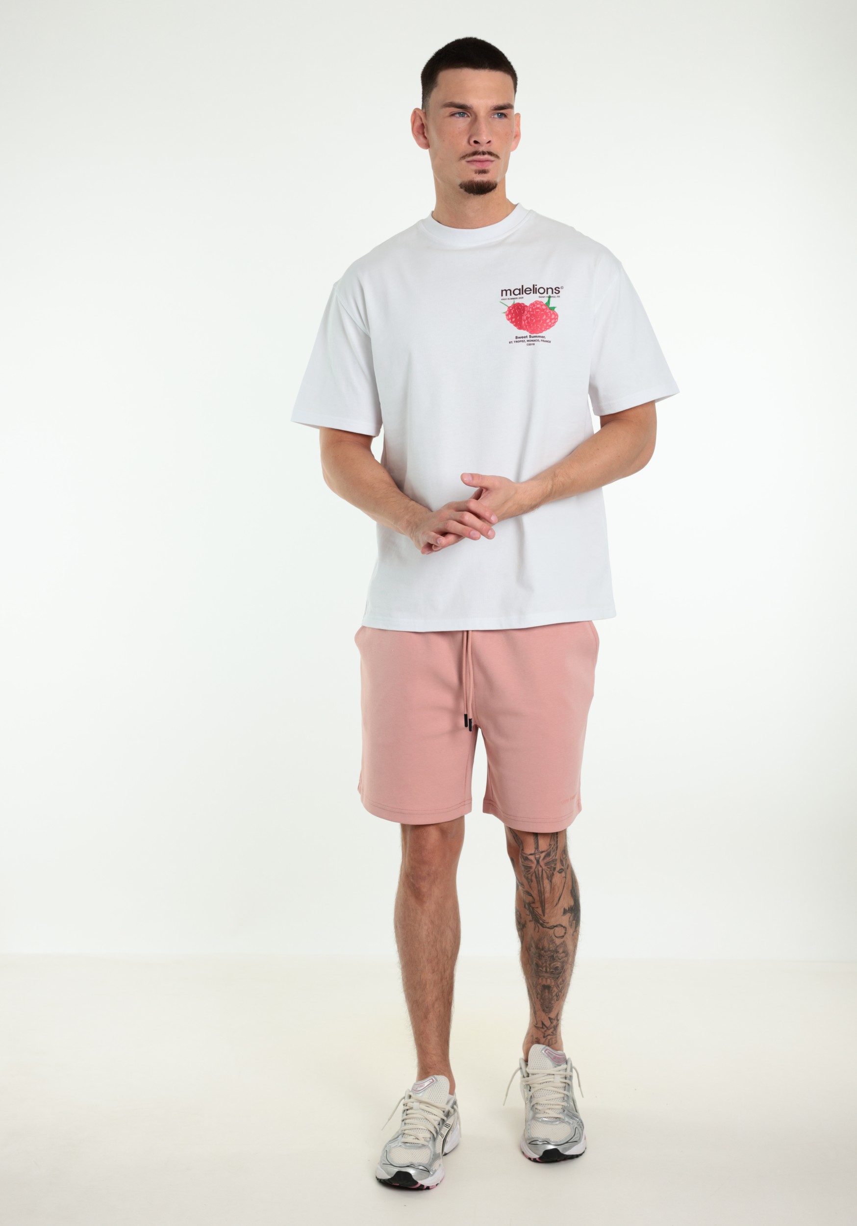 Malelions T-shirt Sweet Summer MMA40026045 Wit