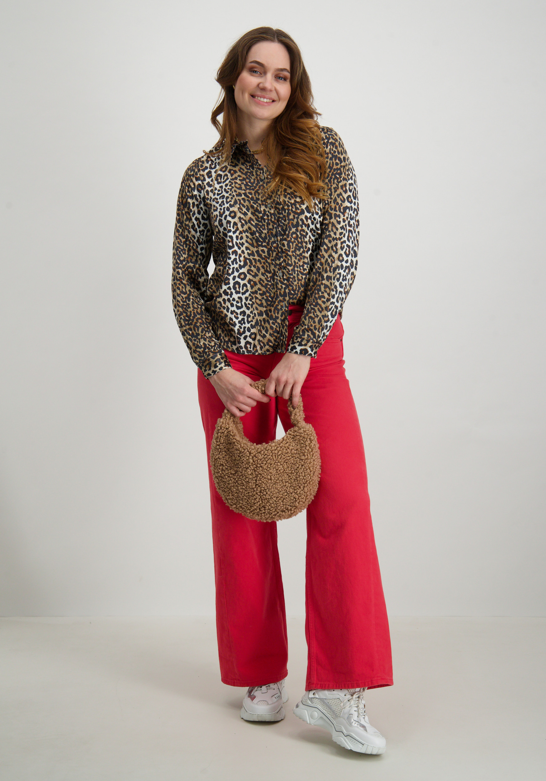 Only Blouse Jane 15310235 Licht bruin