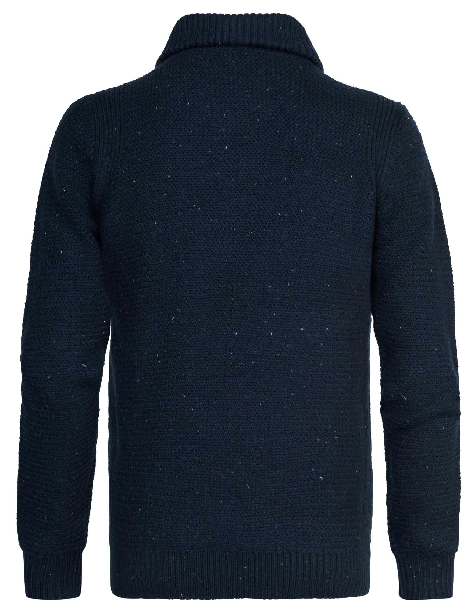 Petrol Trui M-3030-KWC226 Donker blauw