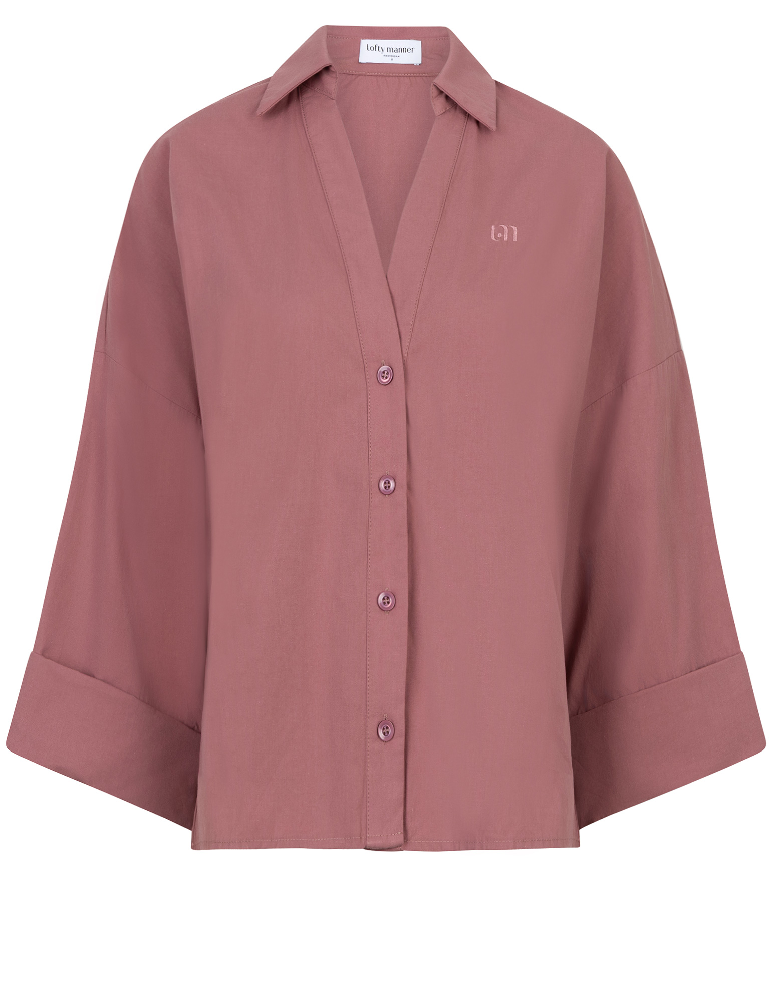 Lofty Manner Blouse Selou Ra03 Licht paars