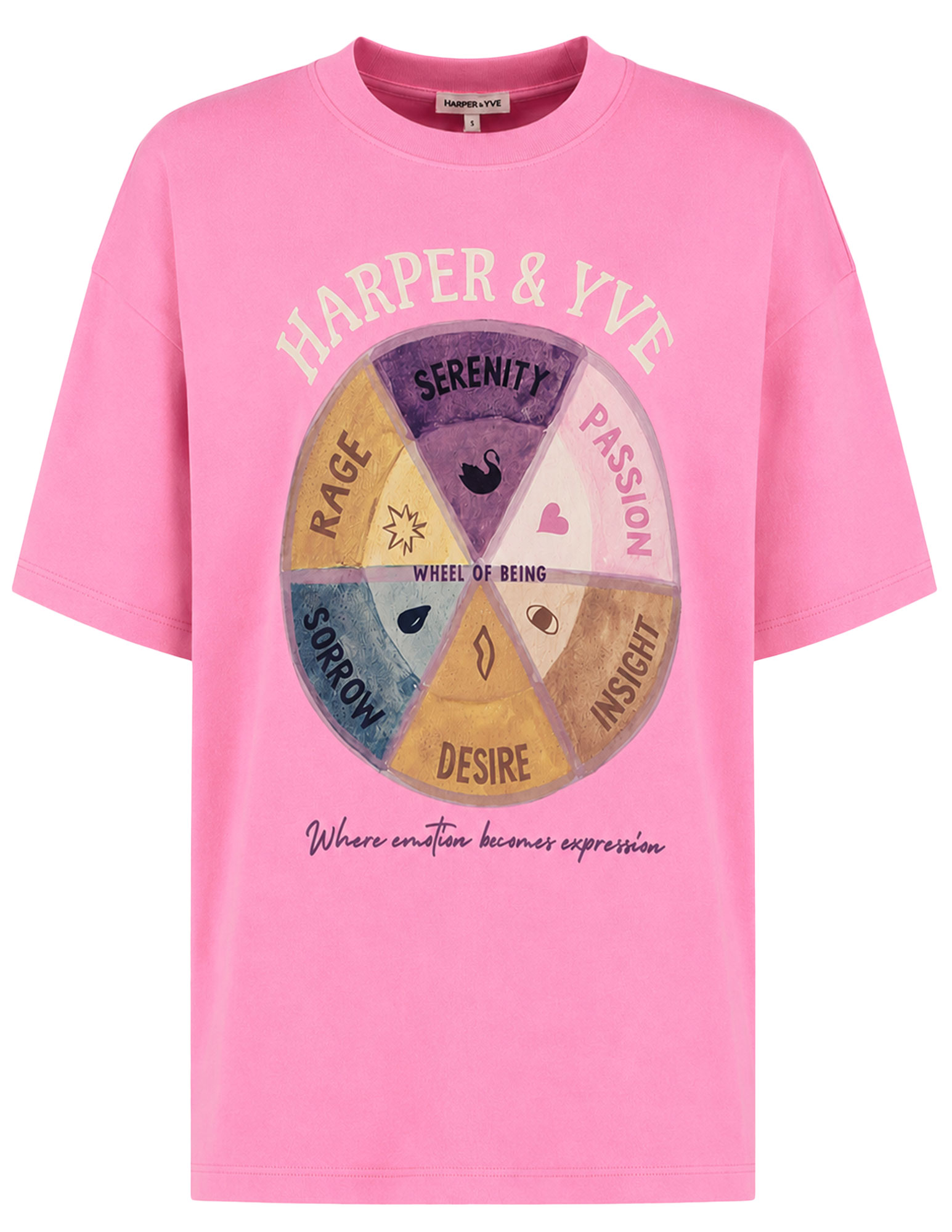 Harper & Yve T-shirt Wheel AW6Y302
