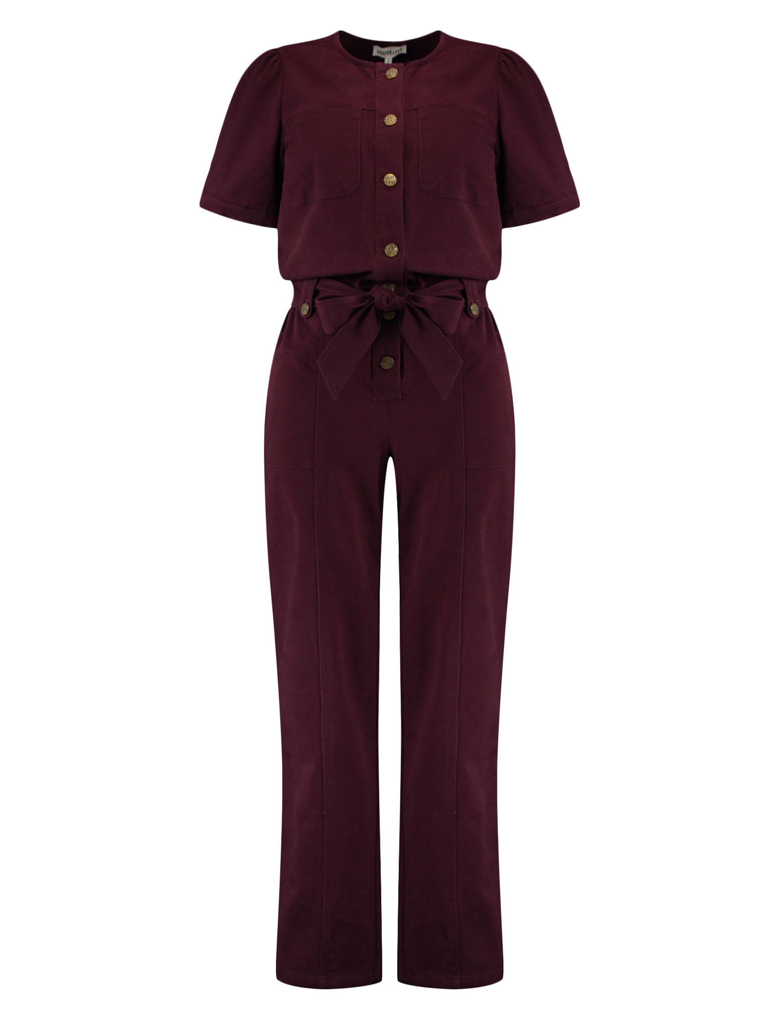 Harper & Yve Jumpsuit Yael SS6P701 Donker Paars