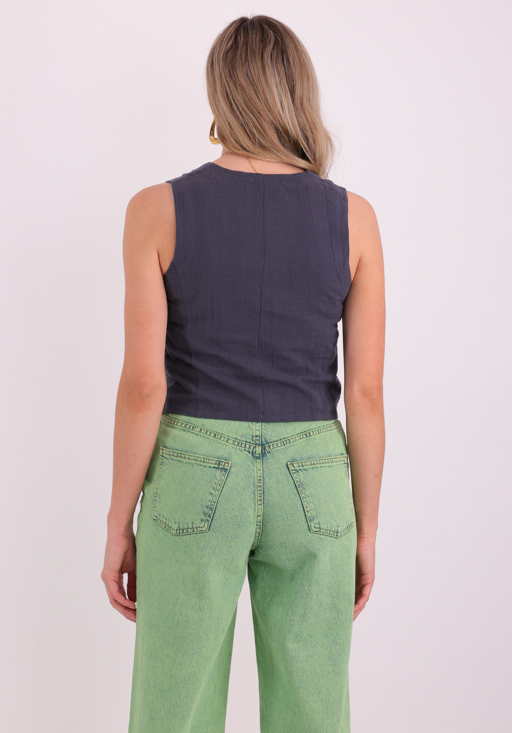 ONLY Gilet Tizana 15337097 Raf blauw