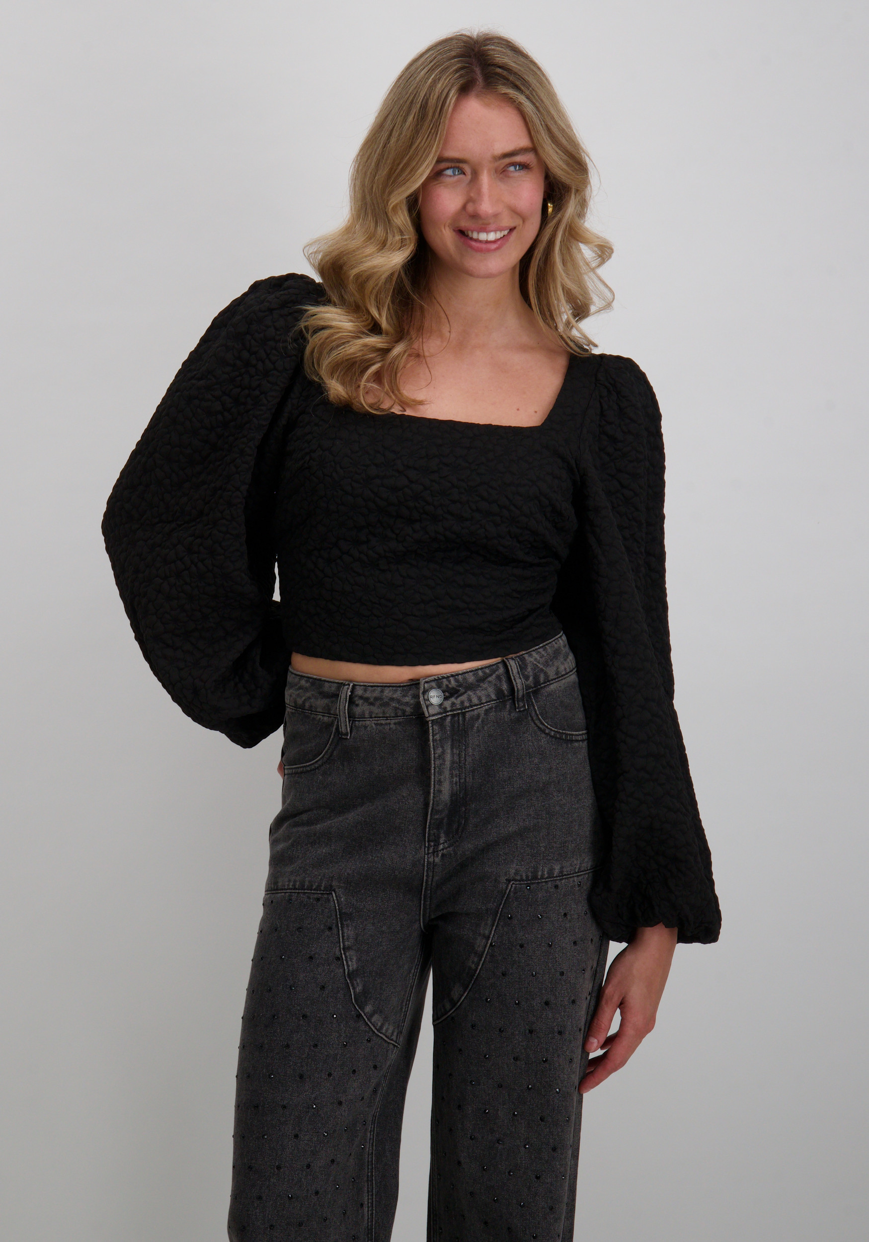 Harper & Yve Top Sisi DW25P619 Zwart