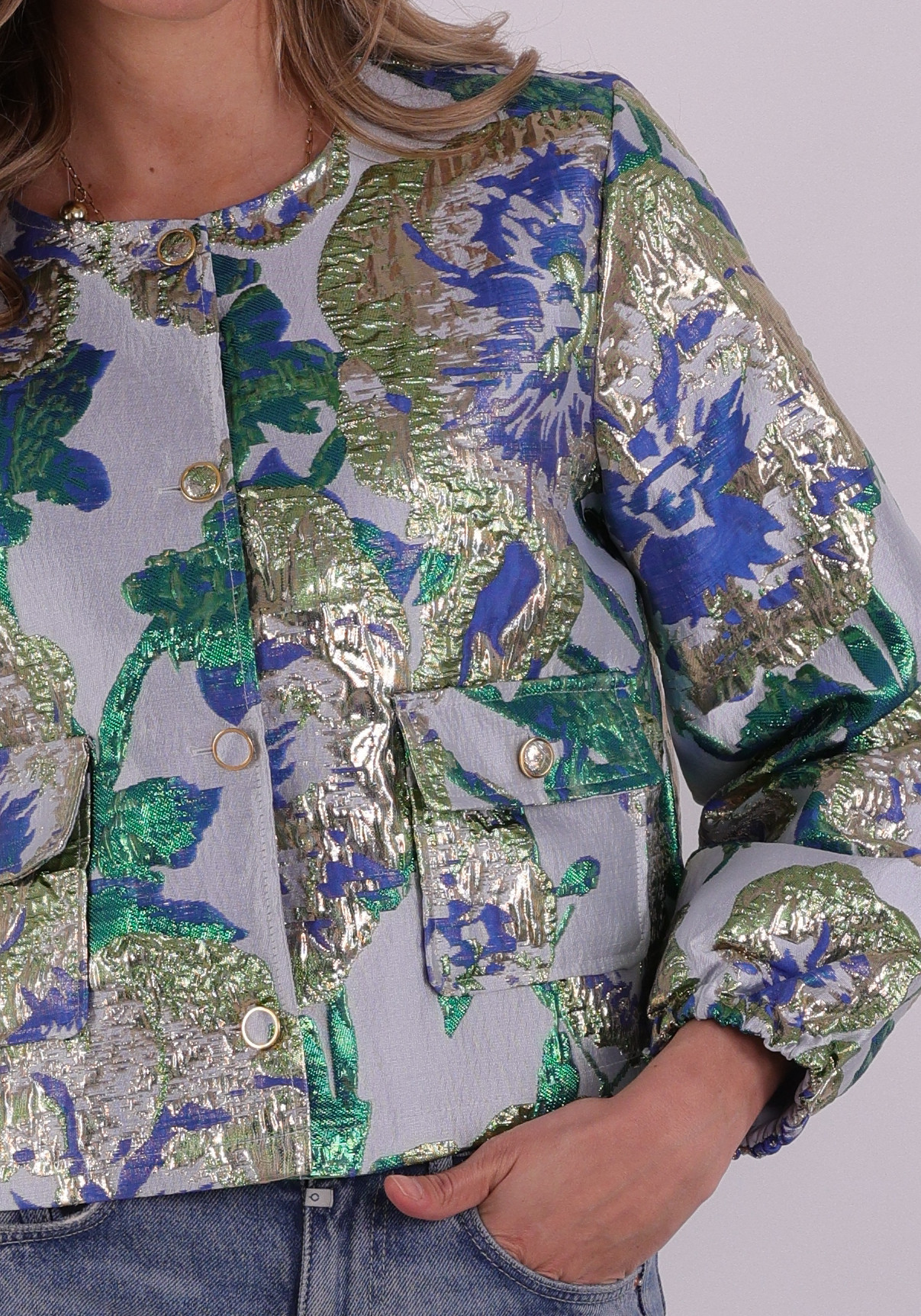 FREE|QUENT Jacket Fay 208169 Licht blauw