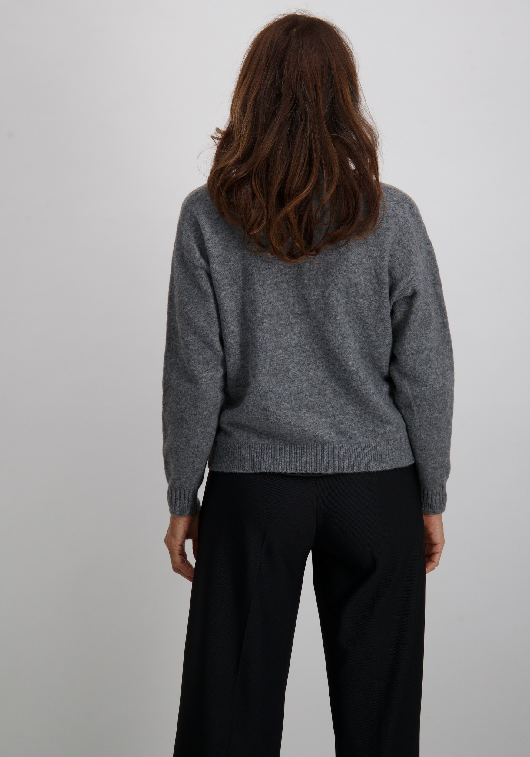 Ichi Vest Dasila 20124215 Donker Grijs