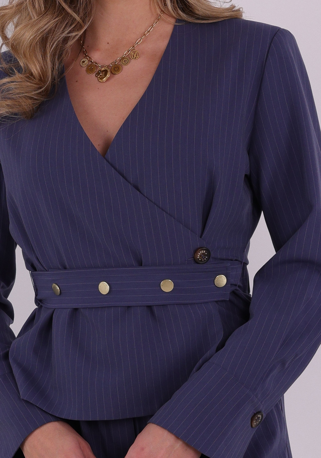 Harper & Yve Blazer Lida SS6N209 Raf blauw