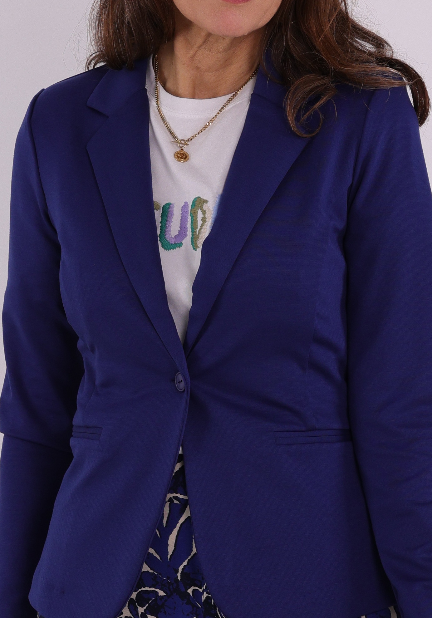 Ichi Blazer Kate 20101801 Kobalt