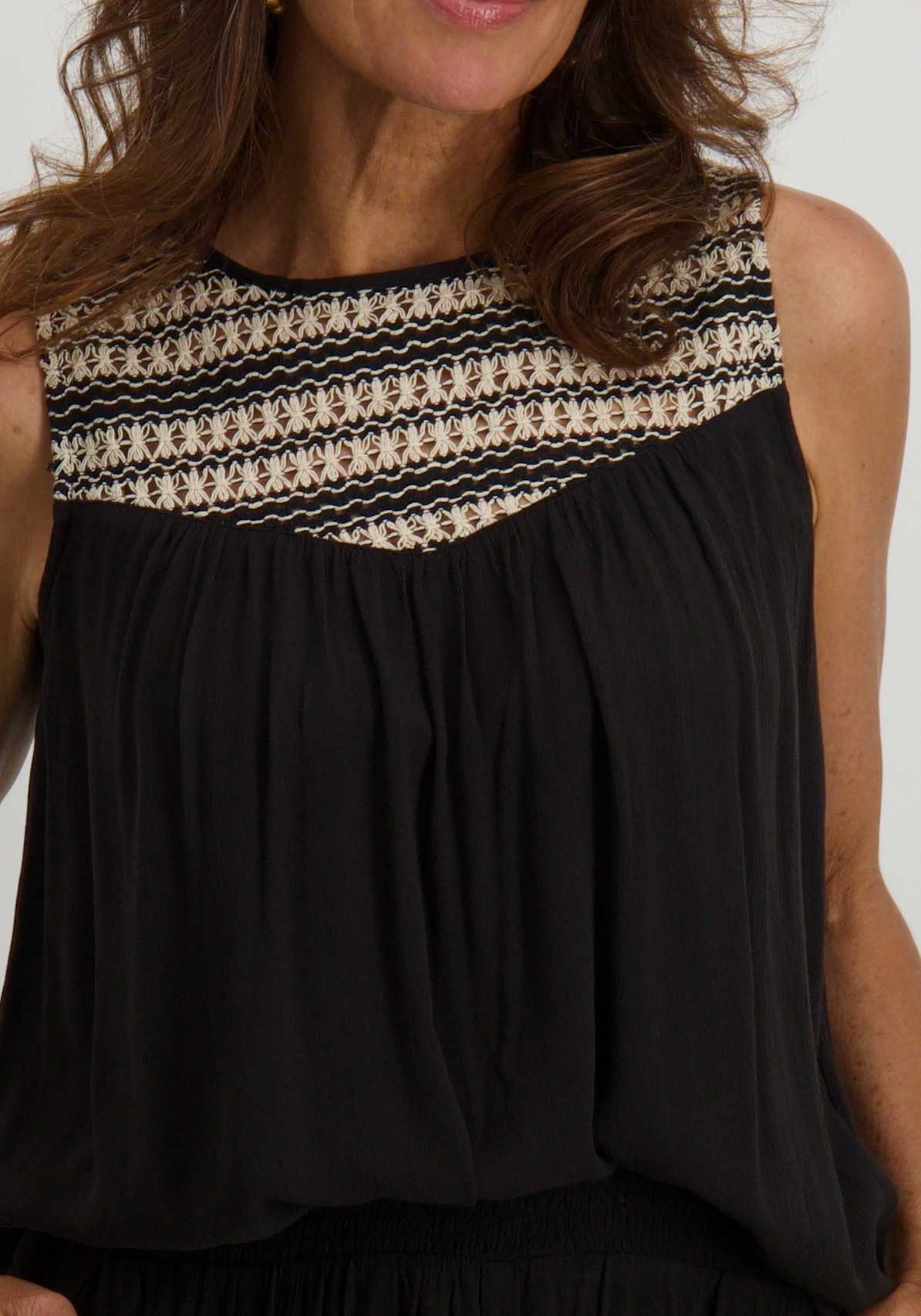 Ichi Top Ragni 20123291 Zwart