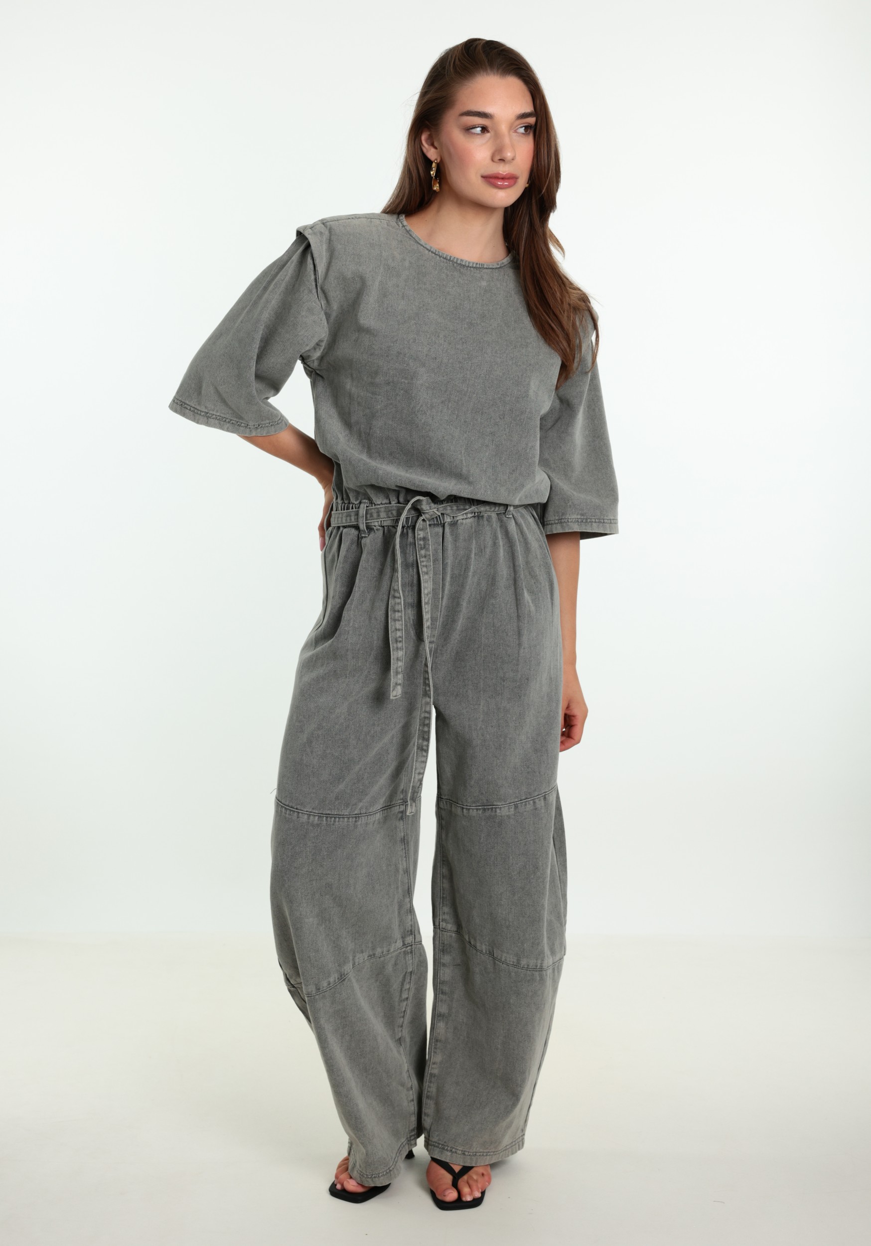 Refined Department Jumpsuit Mona R2608370027 Grijs
