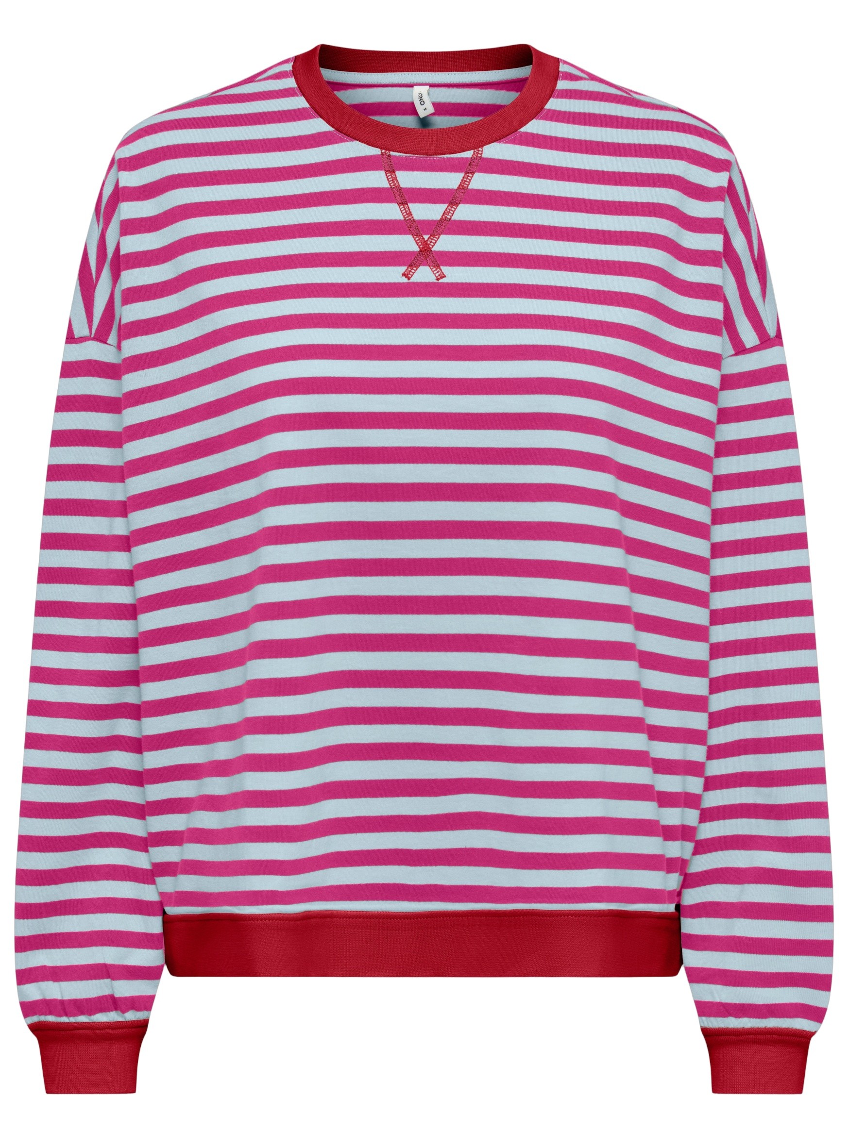 ONLY T-shirt Freja 15380742 Blauw
