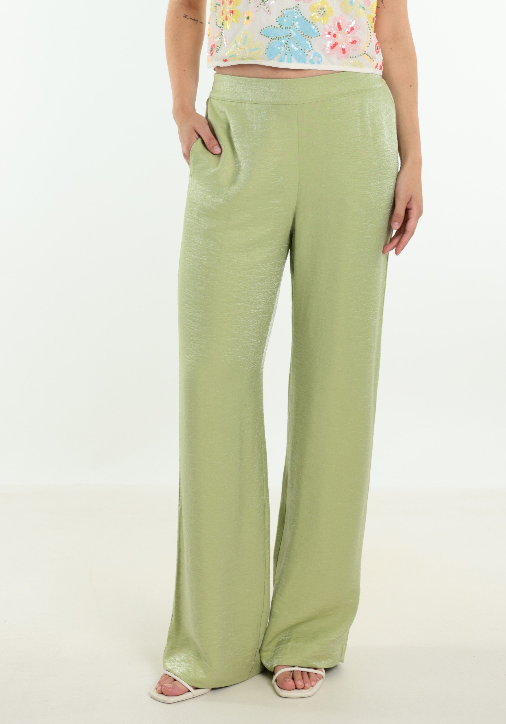 Jansen Amsterdam Broek DO SS26.4 Groen