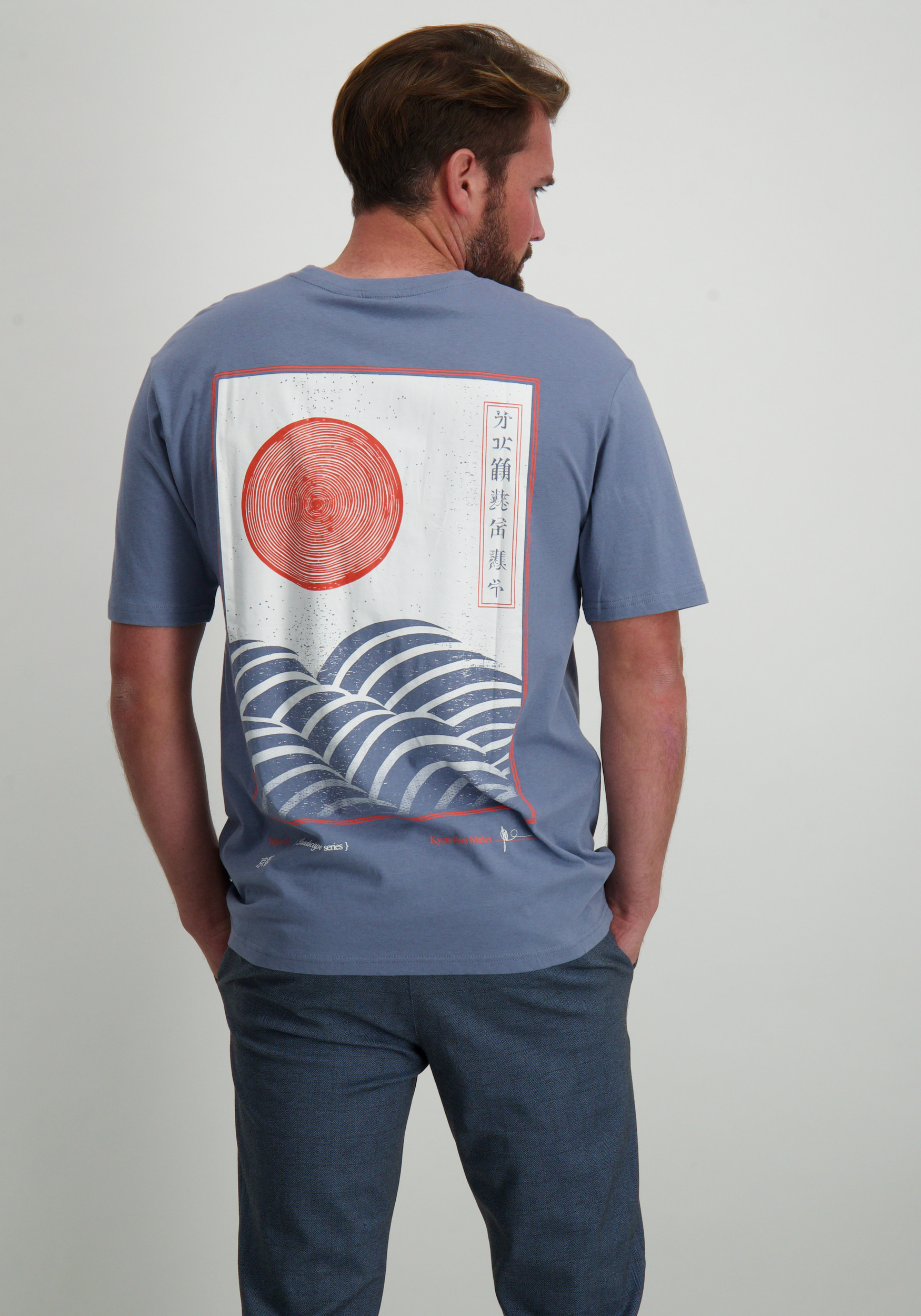 ONLY & SONS T-shirt Keane 22033620 Licht blauw