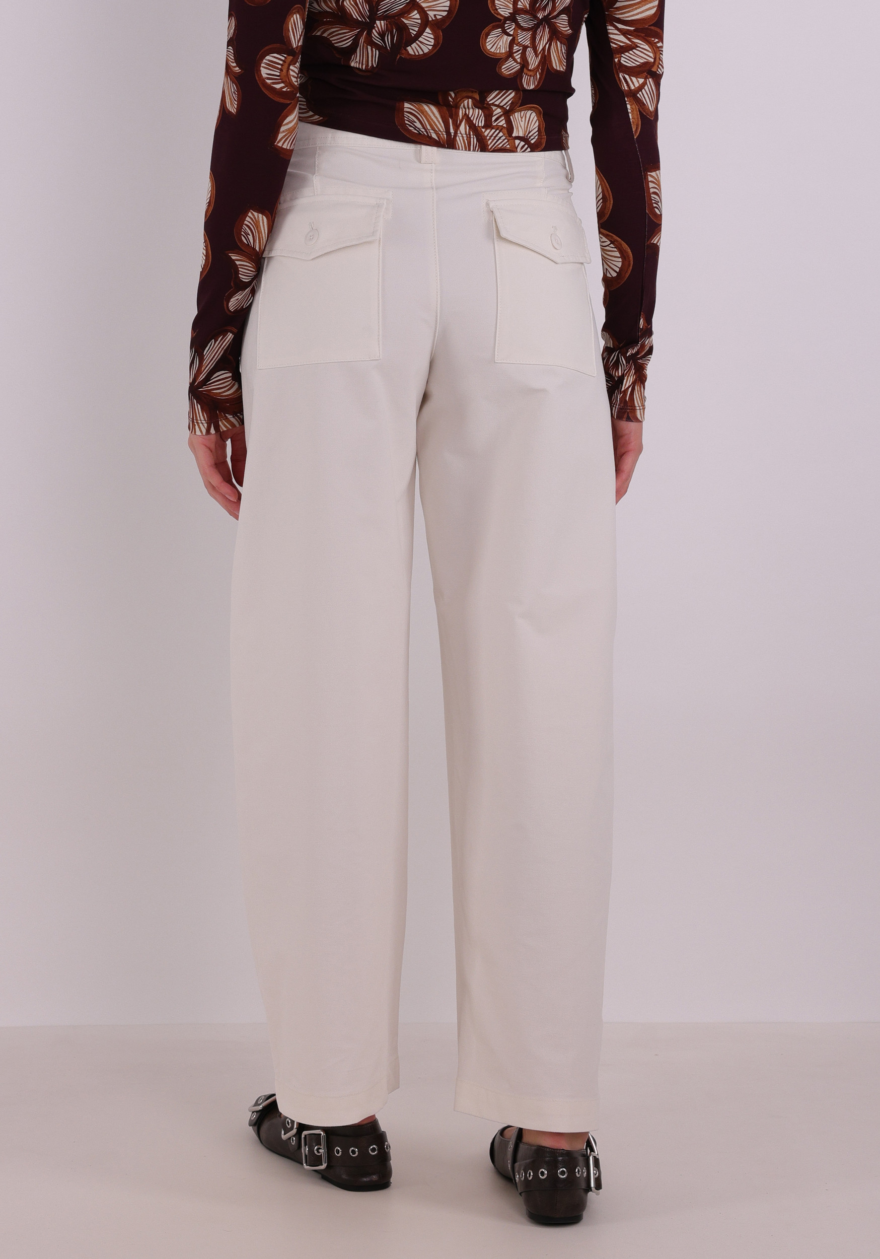 Only Barrel broek Clair 15371522 Ecru