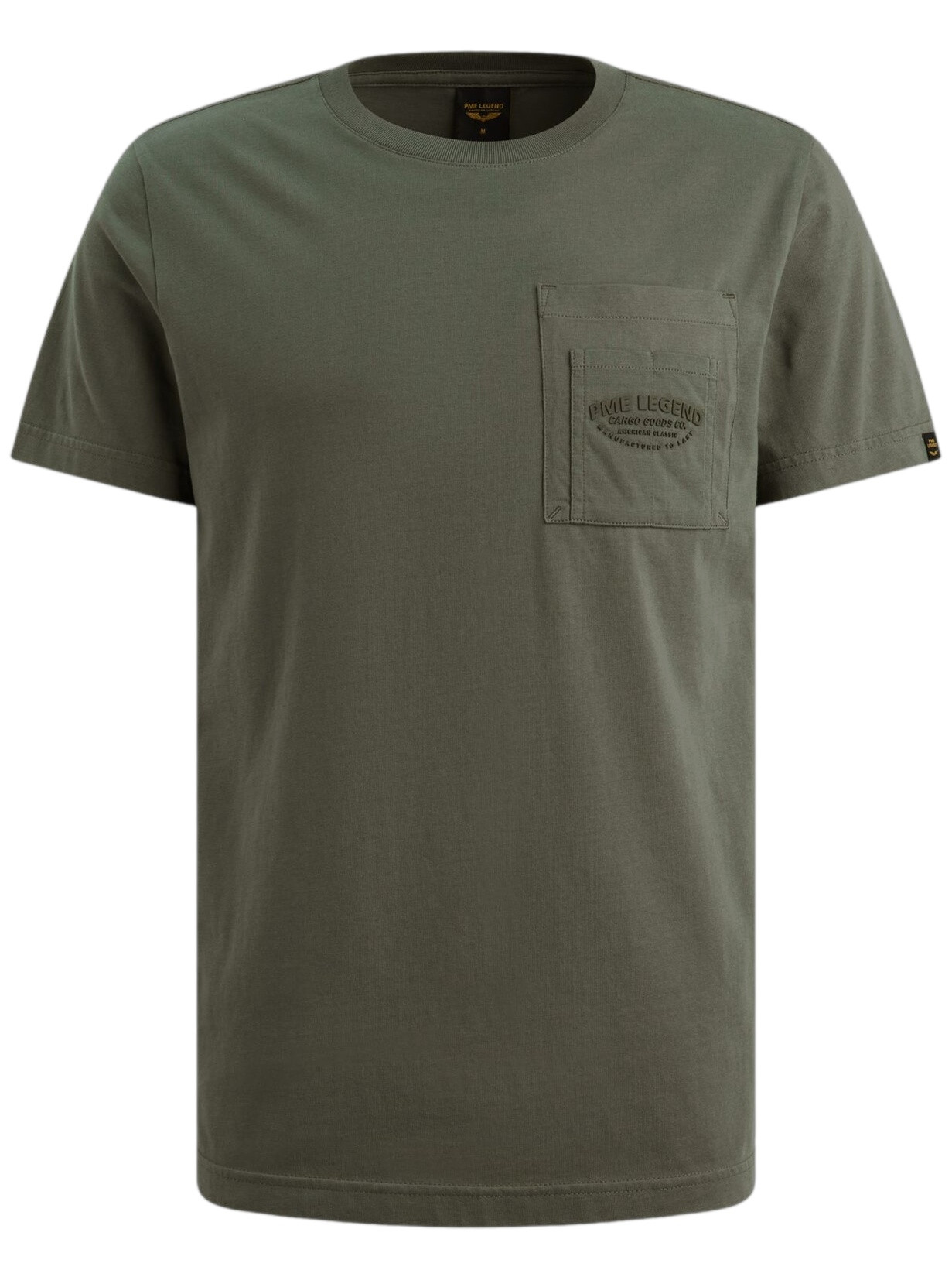 PME Legend T-shirt PTSS2603565 Donker groen