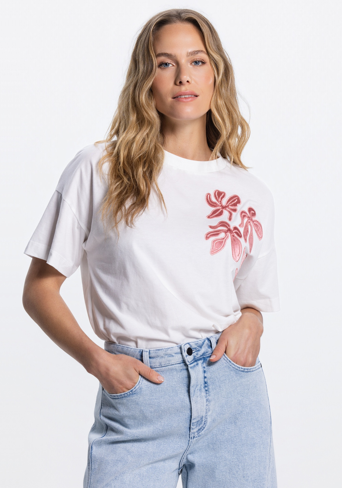 Jansen Amsterdam T-shirt RILEY SS26 Rose
