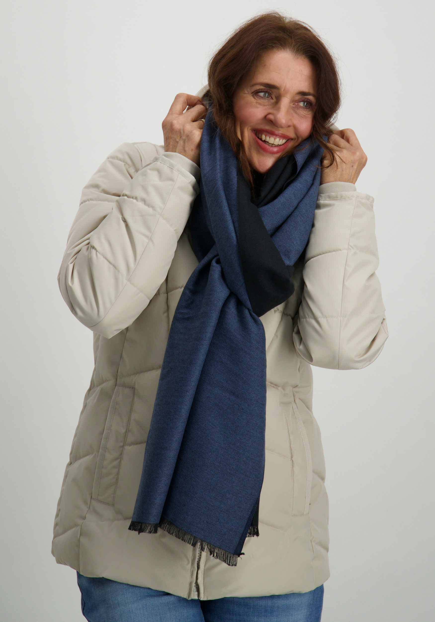 Revelz Sjaal Elegance Blauw