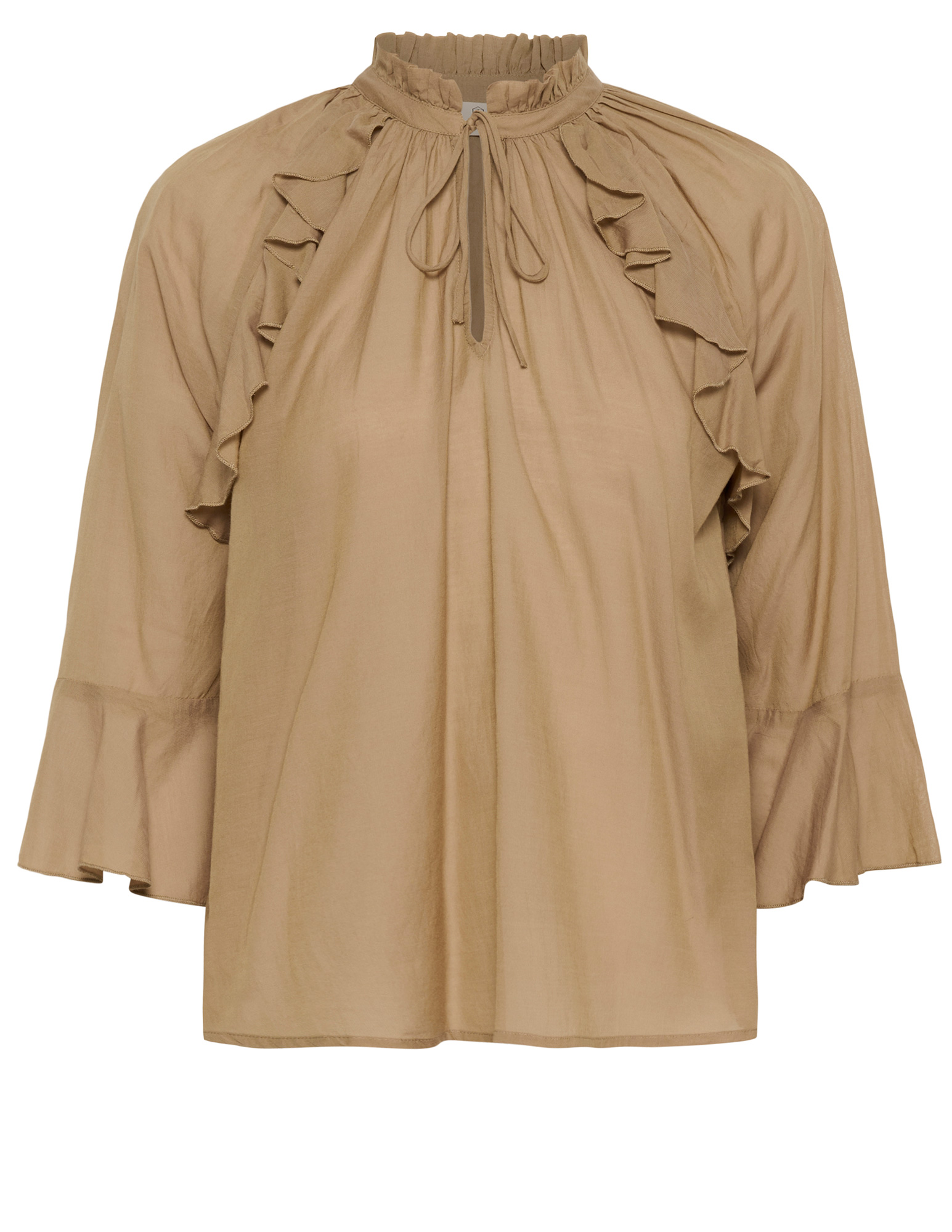 Kaffe Clothing Blouse Flora 10511480 Licht bruin